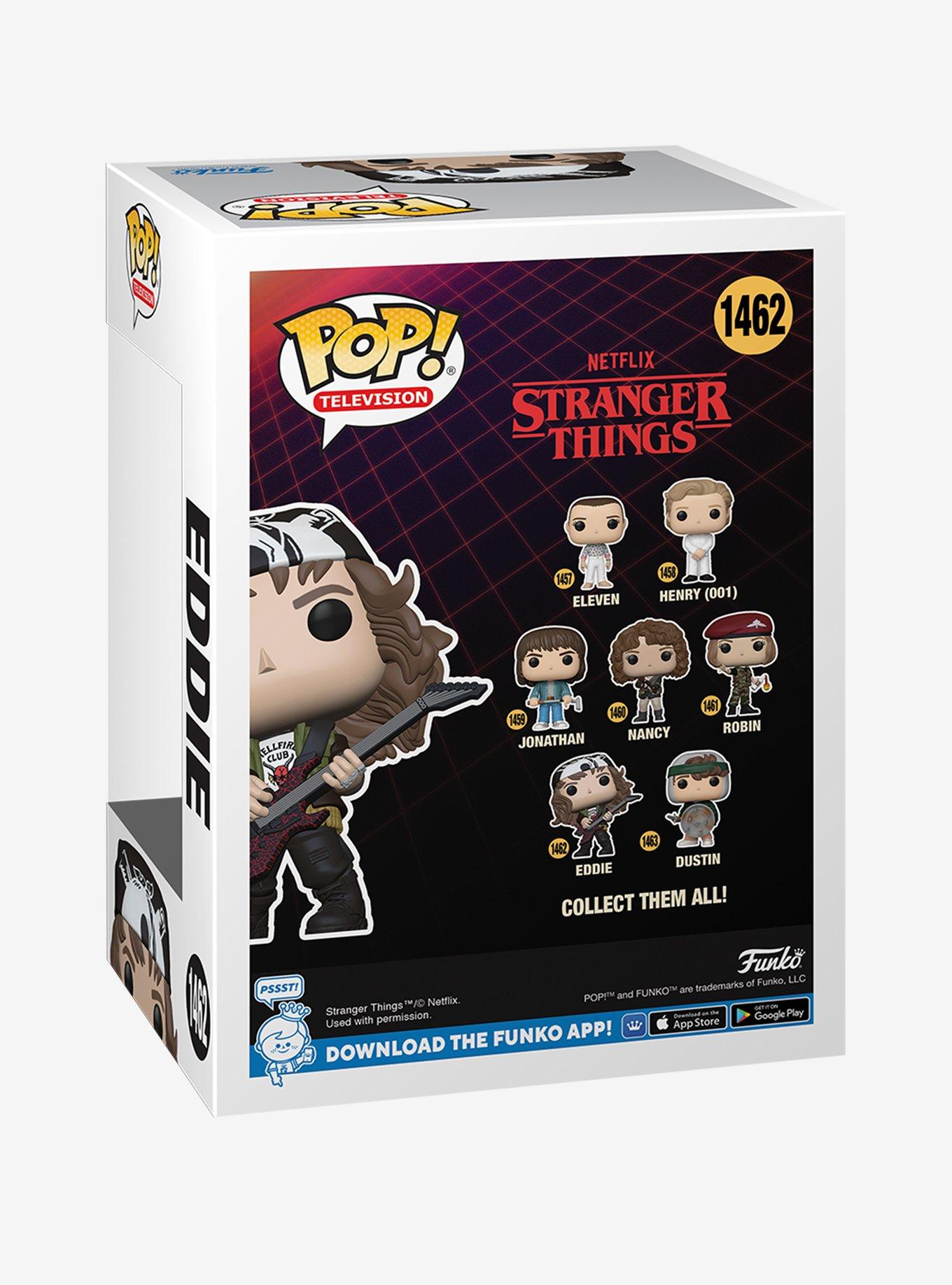 Funko Stranger Things Pop! Television Eddie Vinyl Figure, , alternate