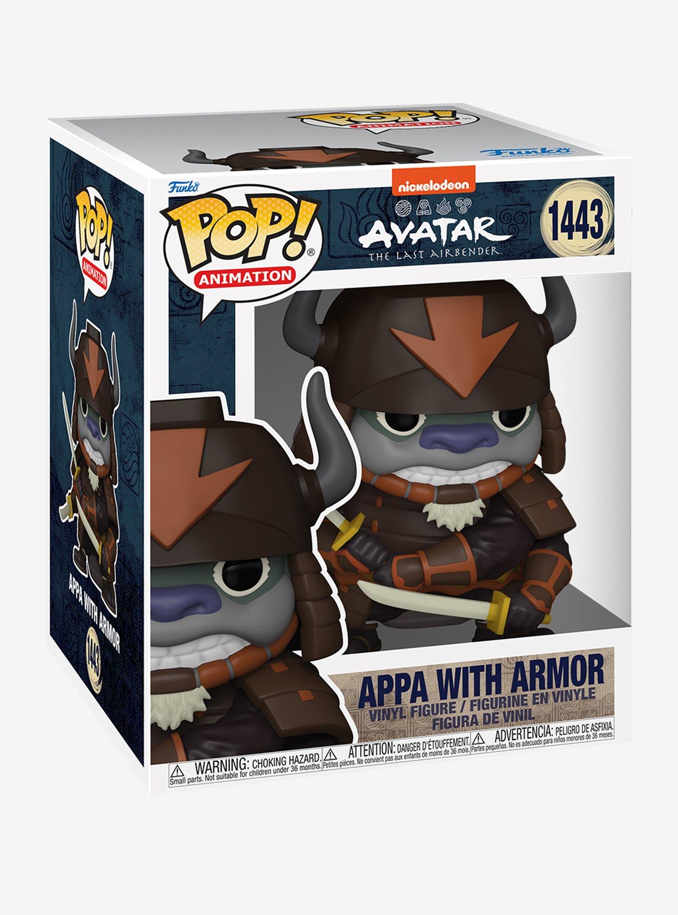 Funko Avatar: The Last Airbender Pop! Animation Appa With Armor Vinyl Figure, , alternate