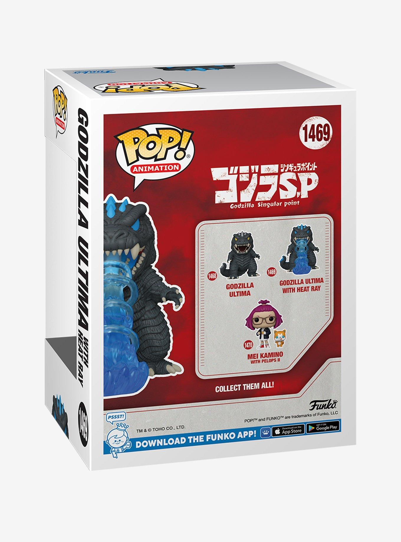 Funko Godzilla Singular Point Pop! Animation Godzilla Ultima With Heat Ray Vinyl Figure, , alternate