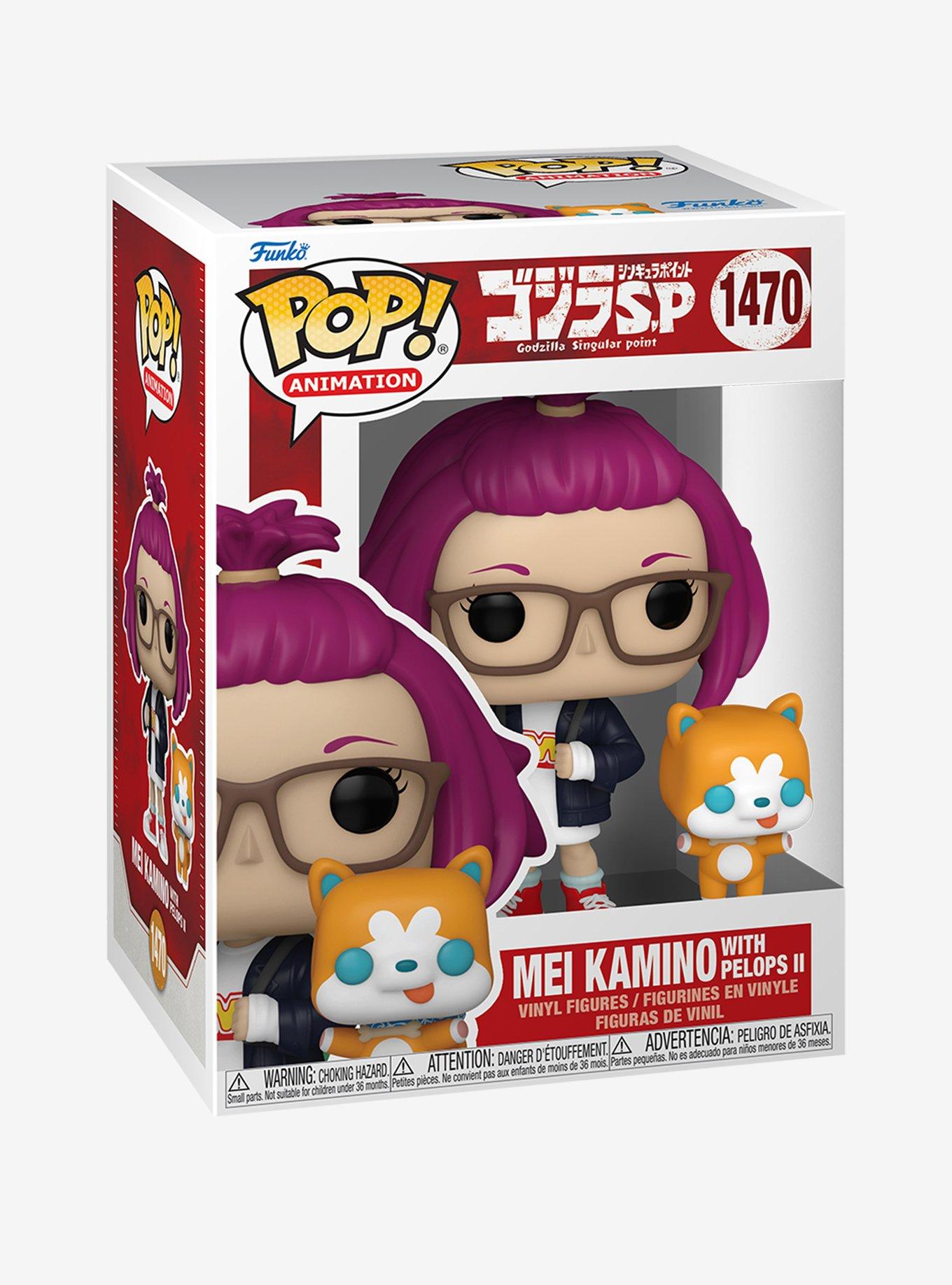 Funko Godzilla Singular Point Pop! Animation Mei Kamino With Pelops II Vinyl Figure Set, , hi-res