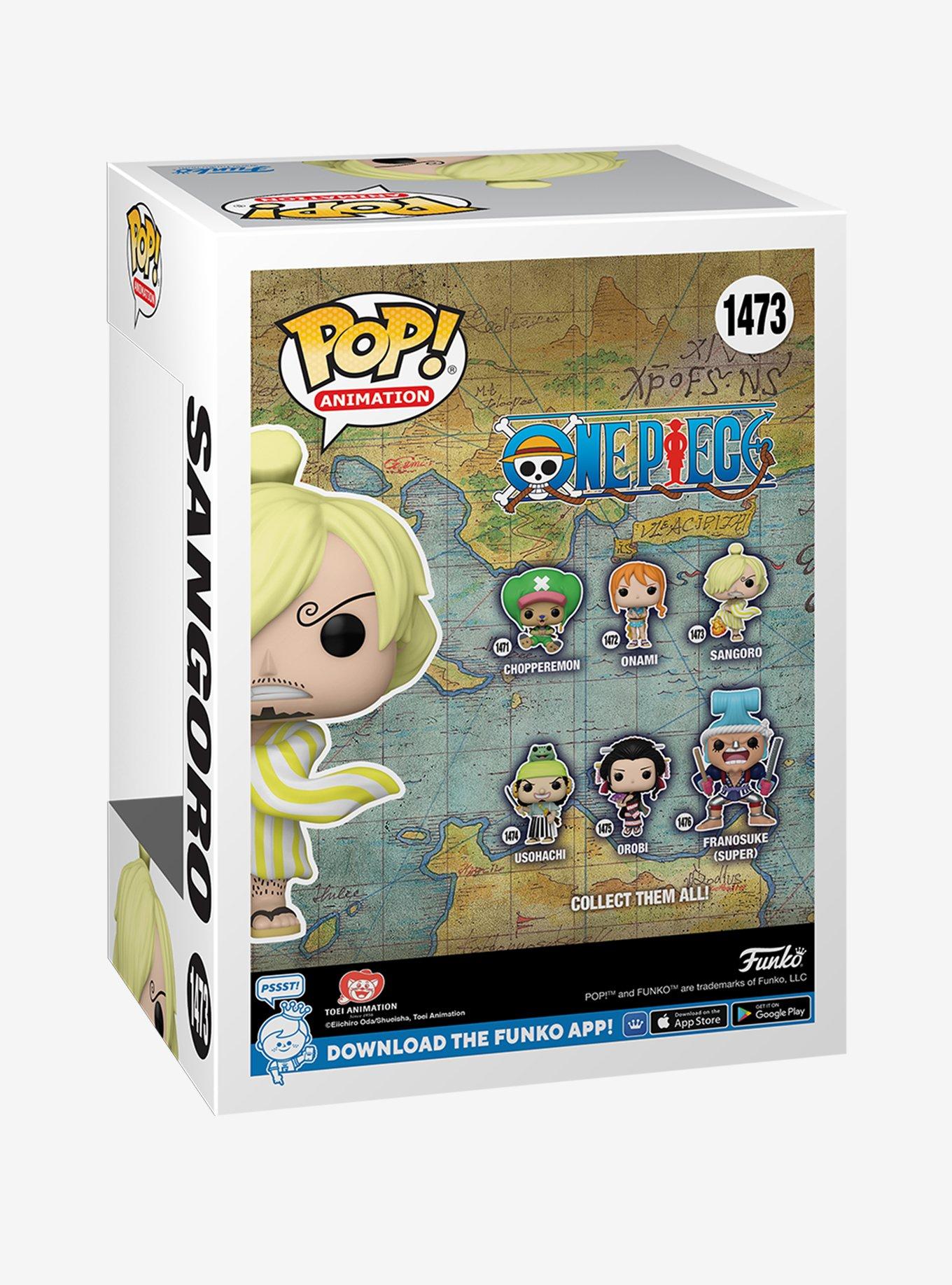 Funko One Piece Pop! Animation Sangoro Vinyl Figure, , alternate