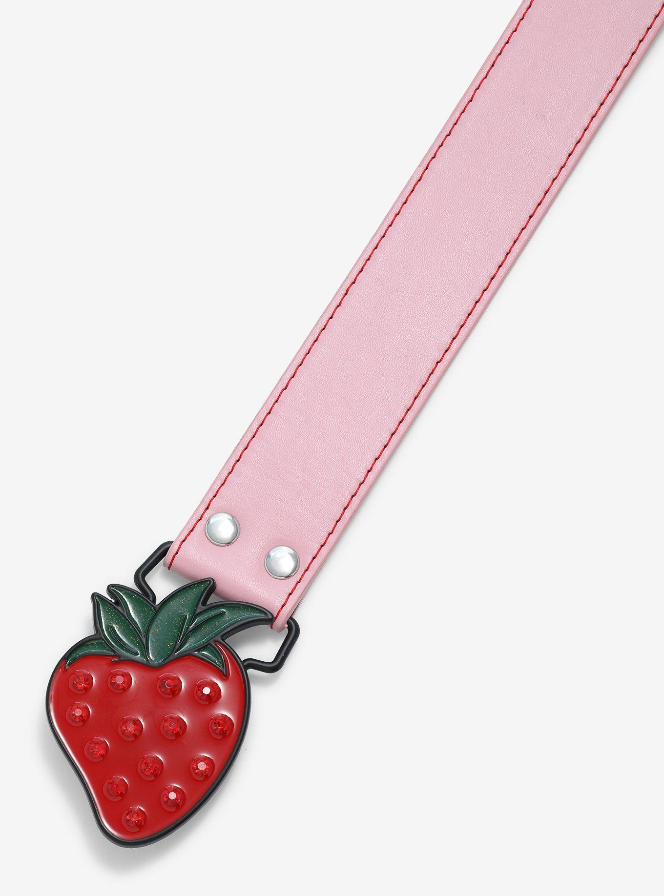 Strawberry Rhinestone Belt, MULTI, alternate