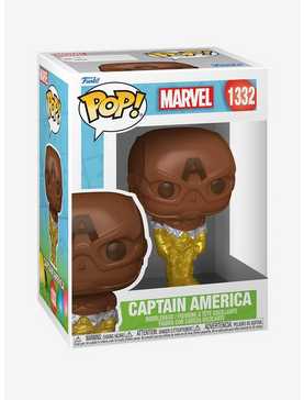 Funko Marvel Pop! Captain America (Chocolate) Vinyl Bobble-Head Figure, , hi-res