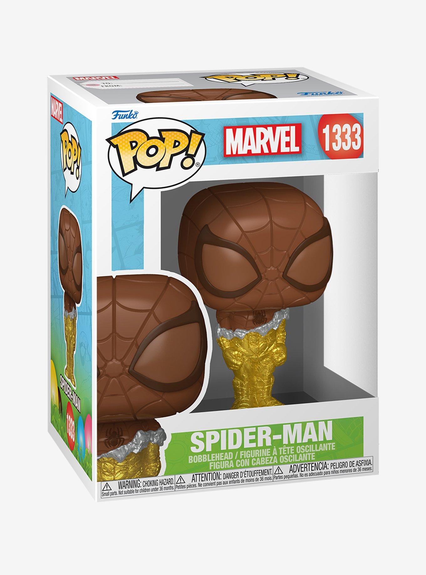 Funko Marvel Pop! Spider-Man (Chocolate) Vinyl Bobble-Head Figure, , alternate