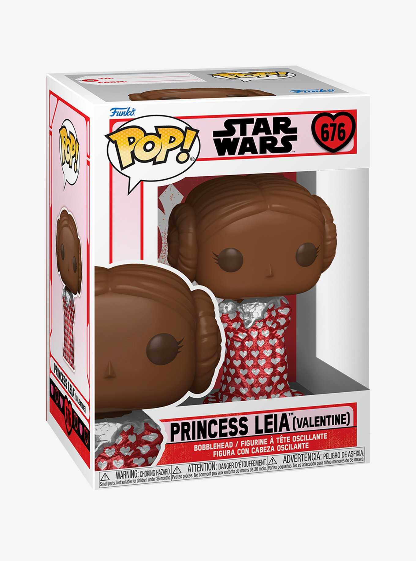 Funko Star Wars Pop! Princess Leia (Valentine) Vinyl Bobble-Head Figure, , hi-res
