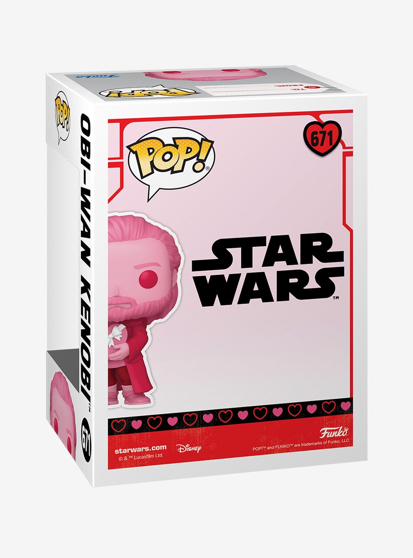 Funko Star Wars Pop! Obi-Wan Kenobi (Valentine) Vinyl Bobble-Head Figure, , alternate