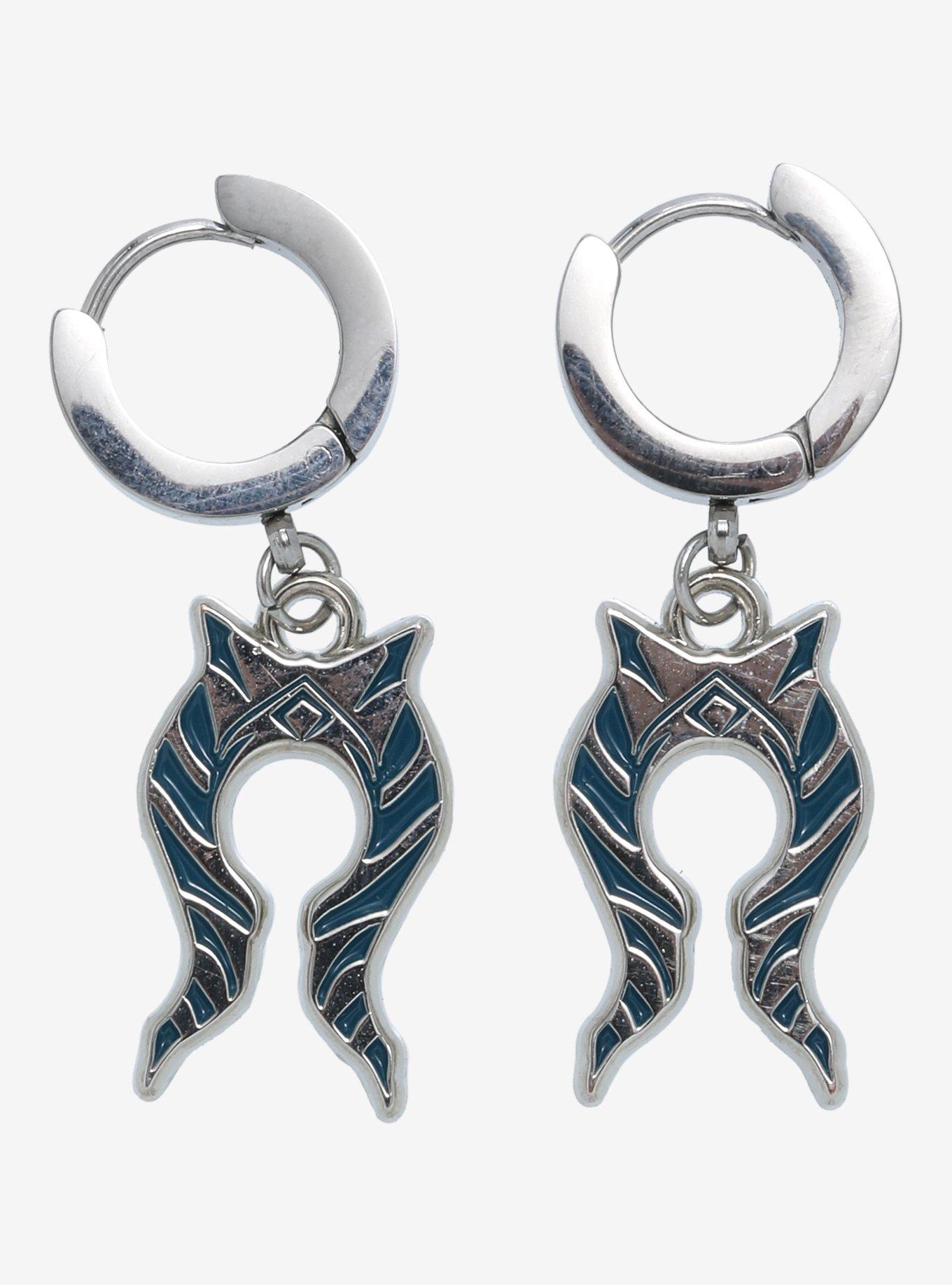 Star Wars Ahsoka Montral Huggie Hoop Earrings, , alternate