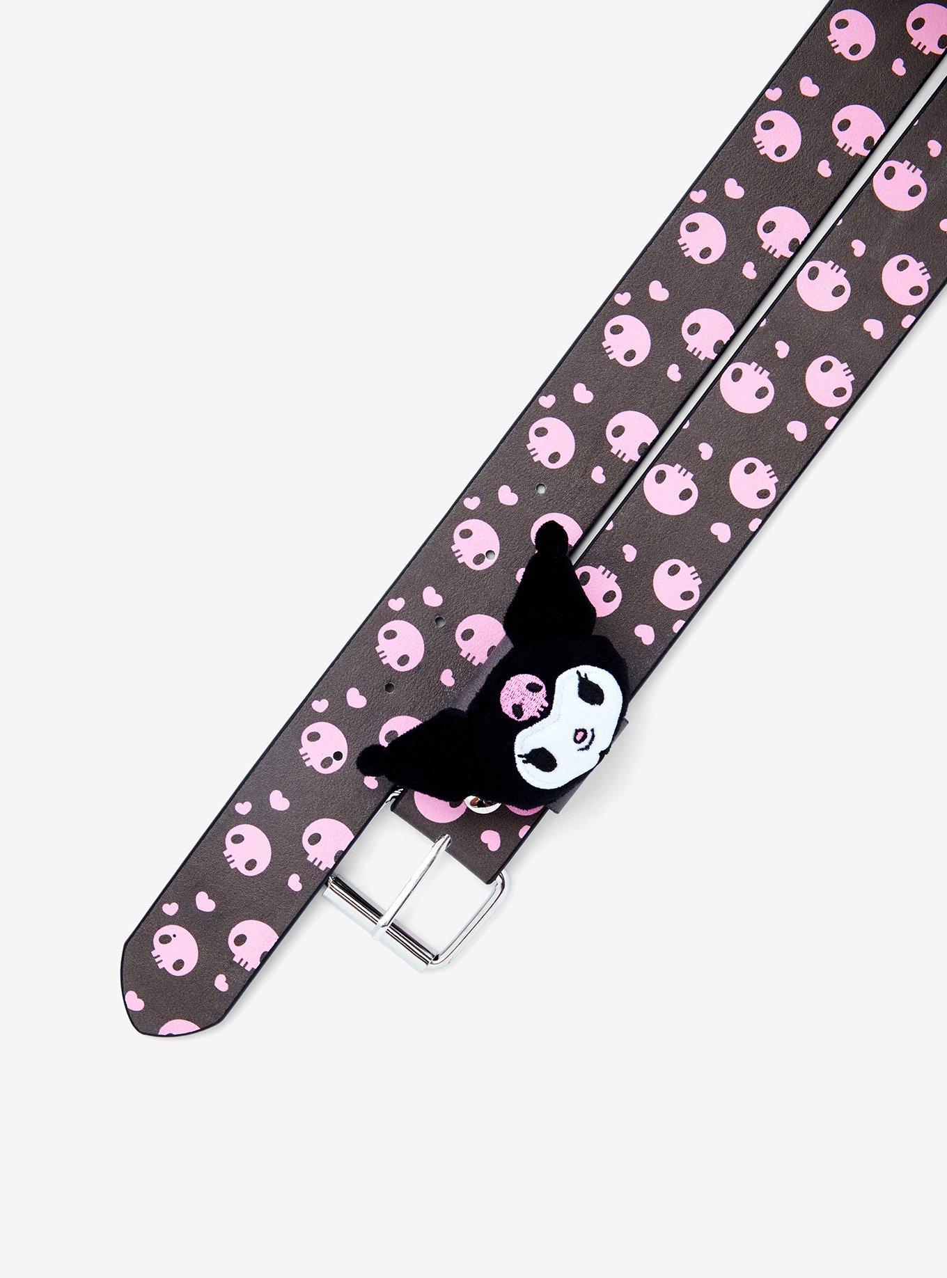 Kuromi Plush Head Belt, MULTI, alternate