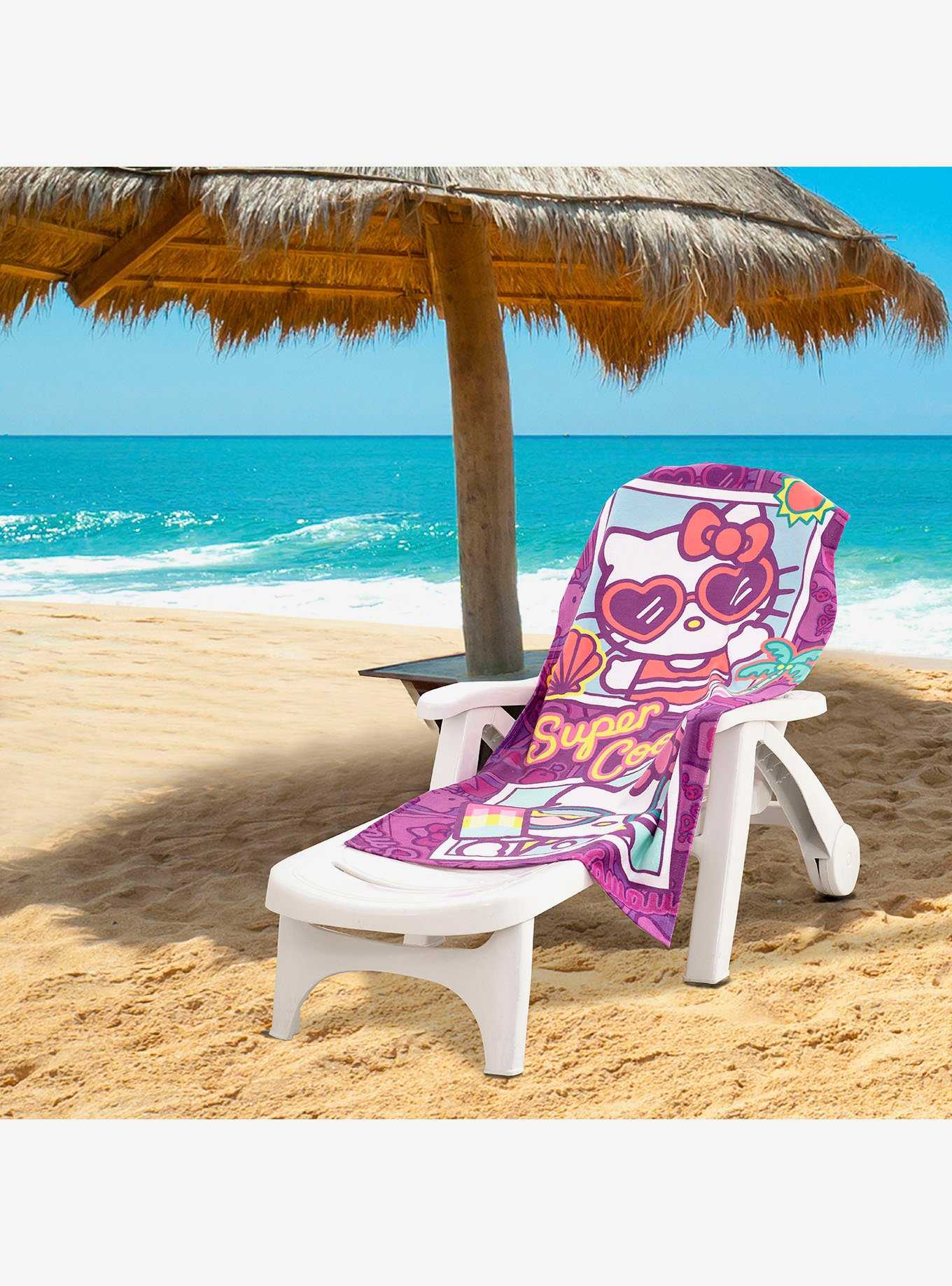 Hello Kitty Cool Summer Beach Towel, , hi-res