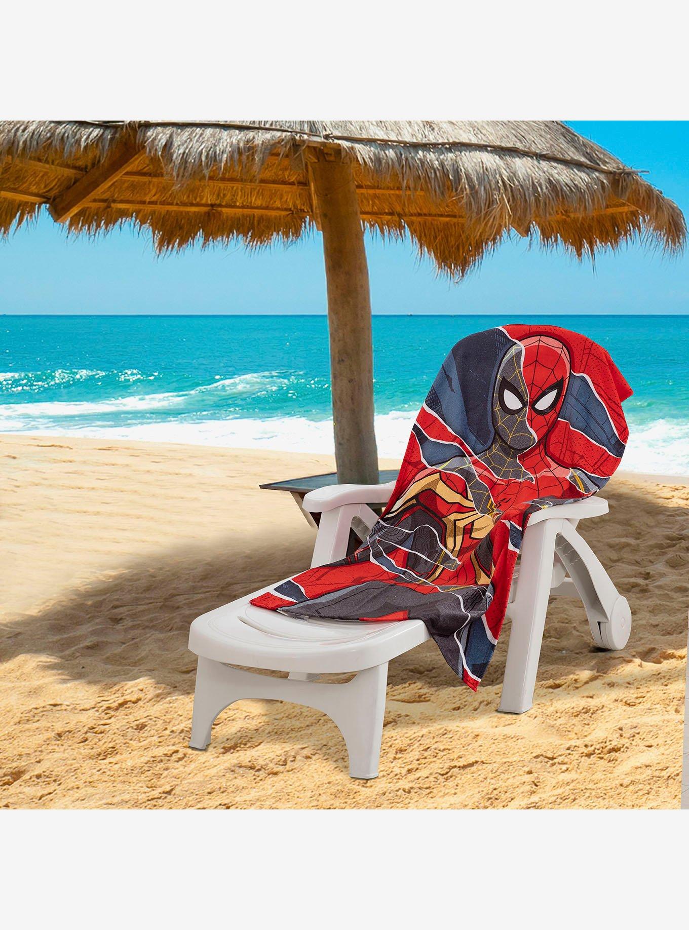 Marvel Spider-Man Spidey Waves Beach Towel, , alternate