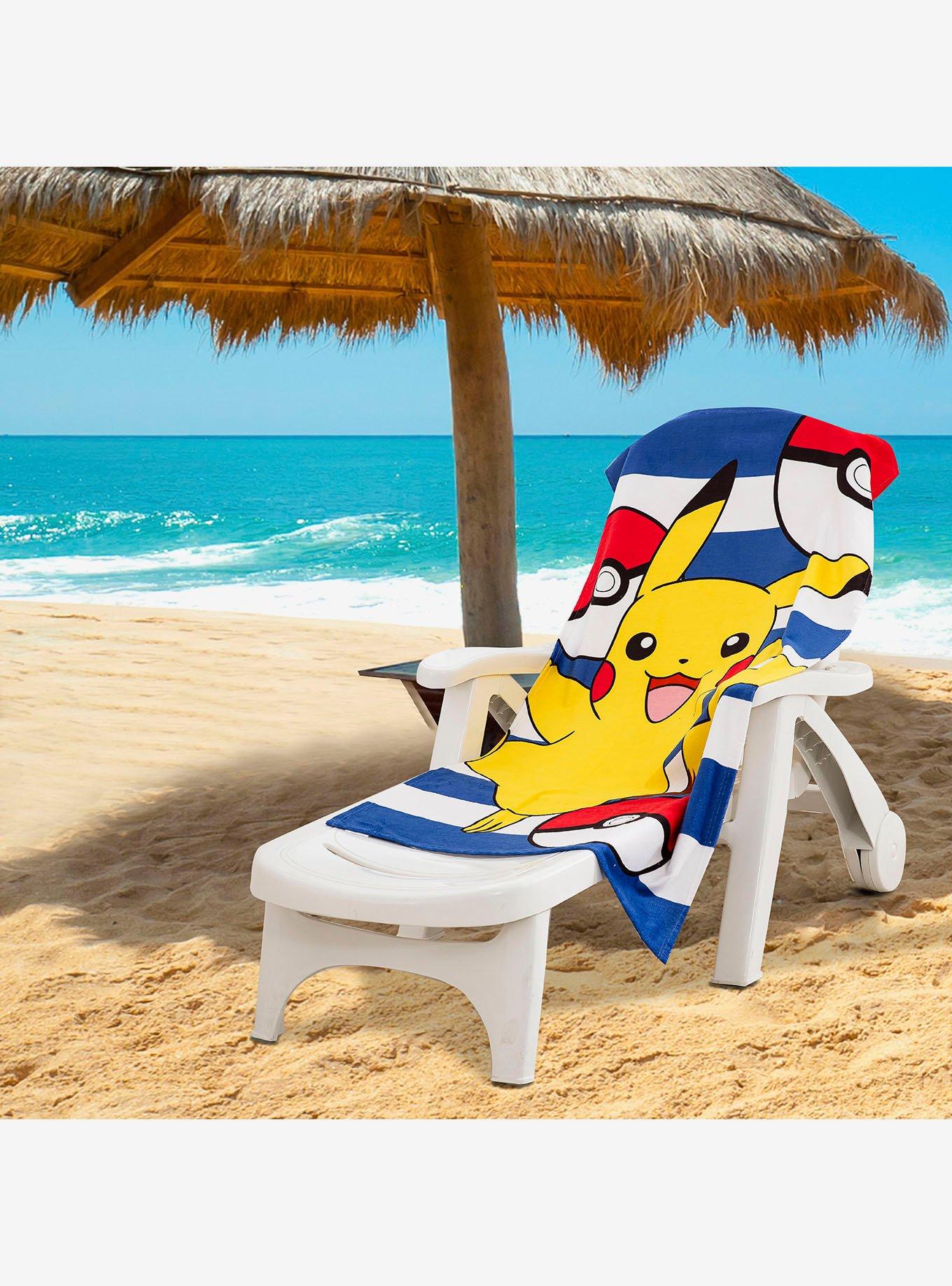 Pokemon Beach Pika Beach Towel, , alternate