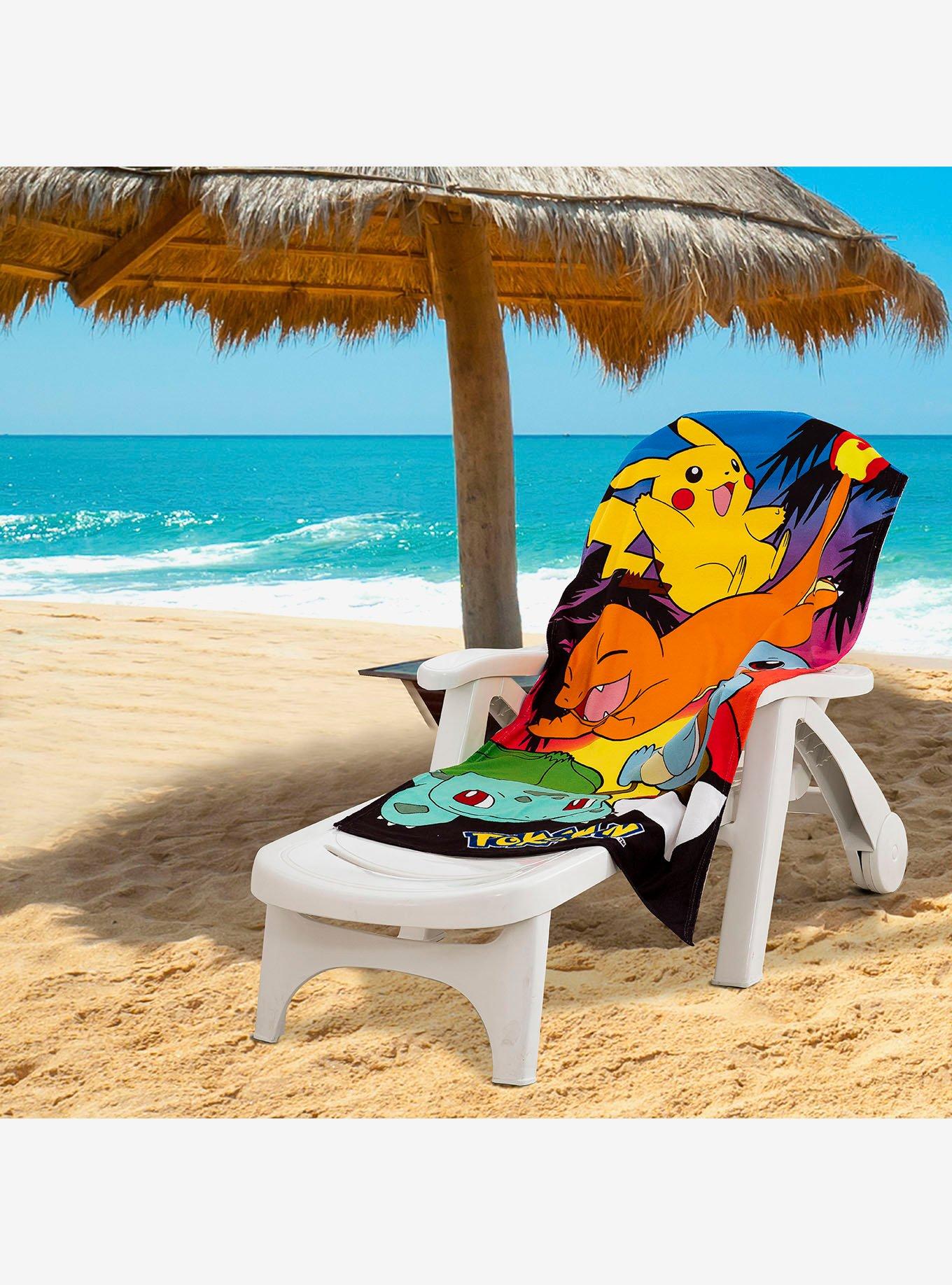 Pokemon Sunset Pokemon Beach Towel, , hi-res