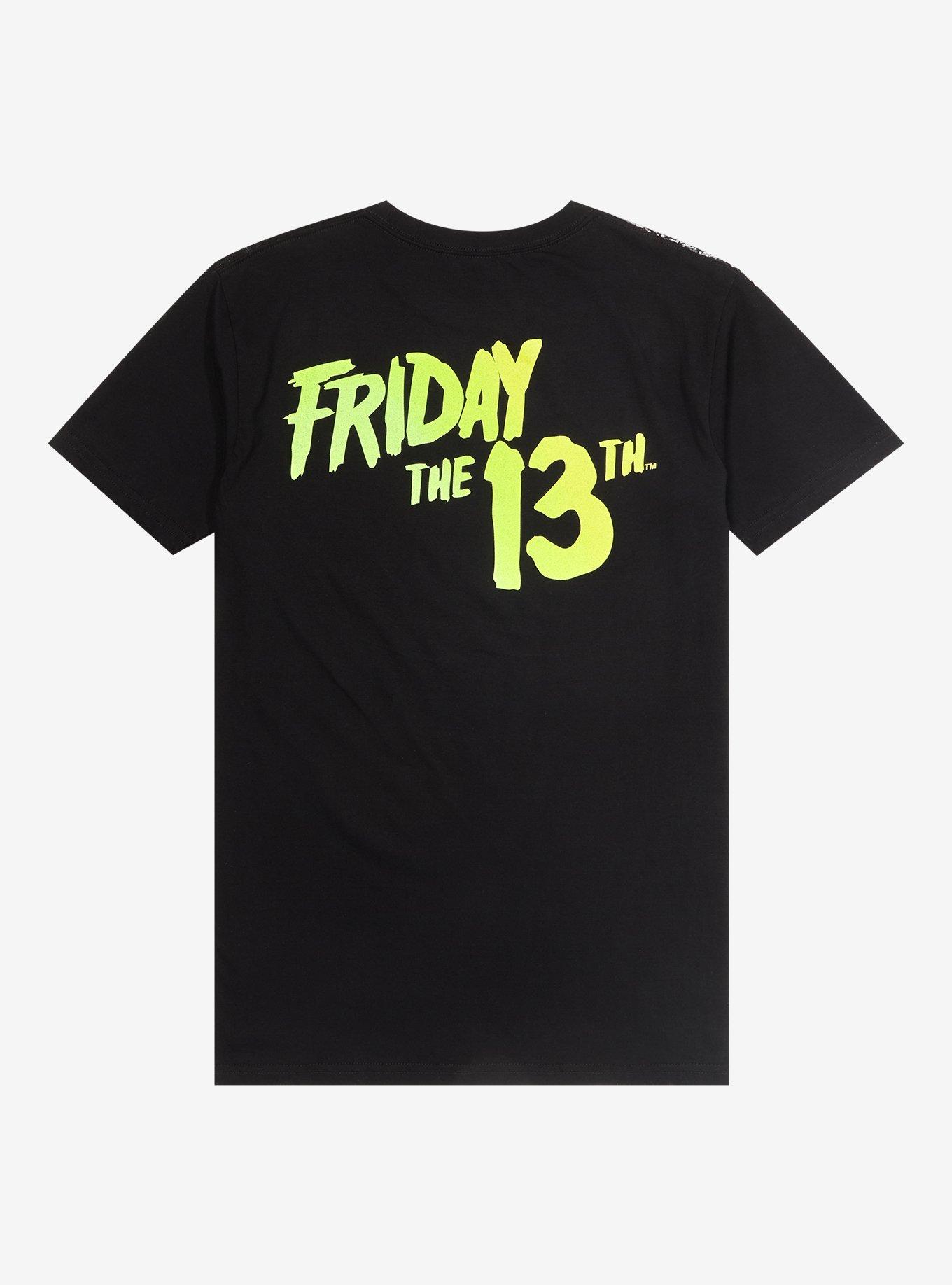 Friday The 13th Jason Forest T-Shirt, BLACK, alternate