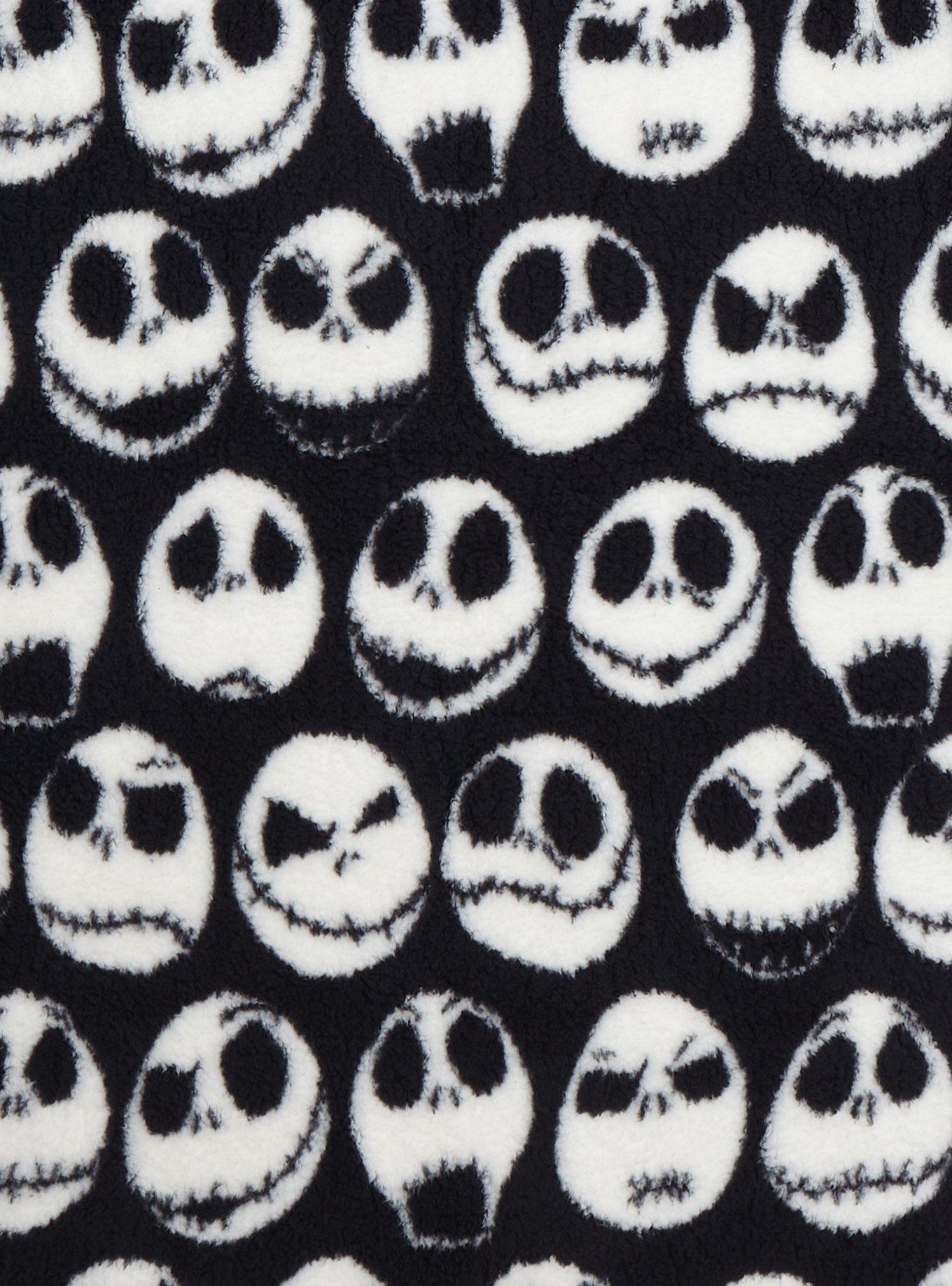 The Nightmare Before Christmas Jack Sherpa Throw Blanket, , alternate