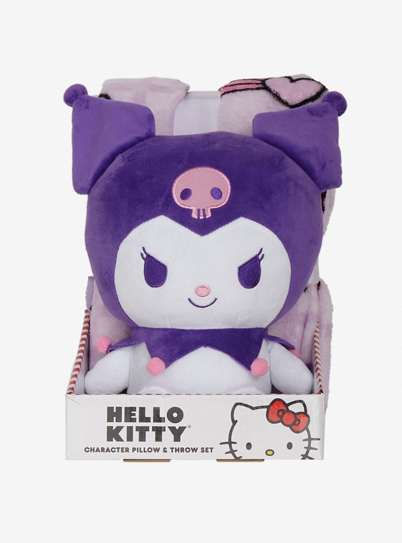 Kuromi Plush & Throw Blanket Set, , hi-res