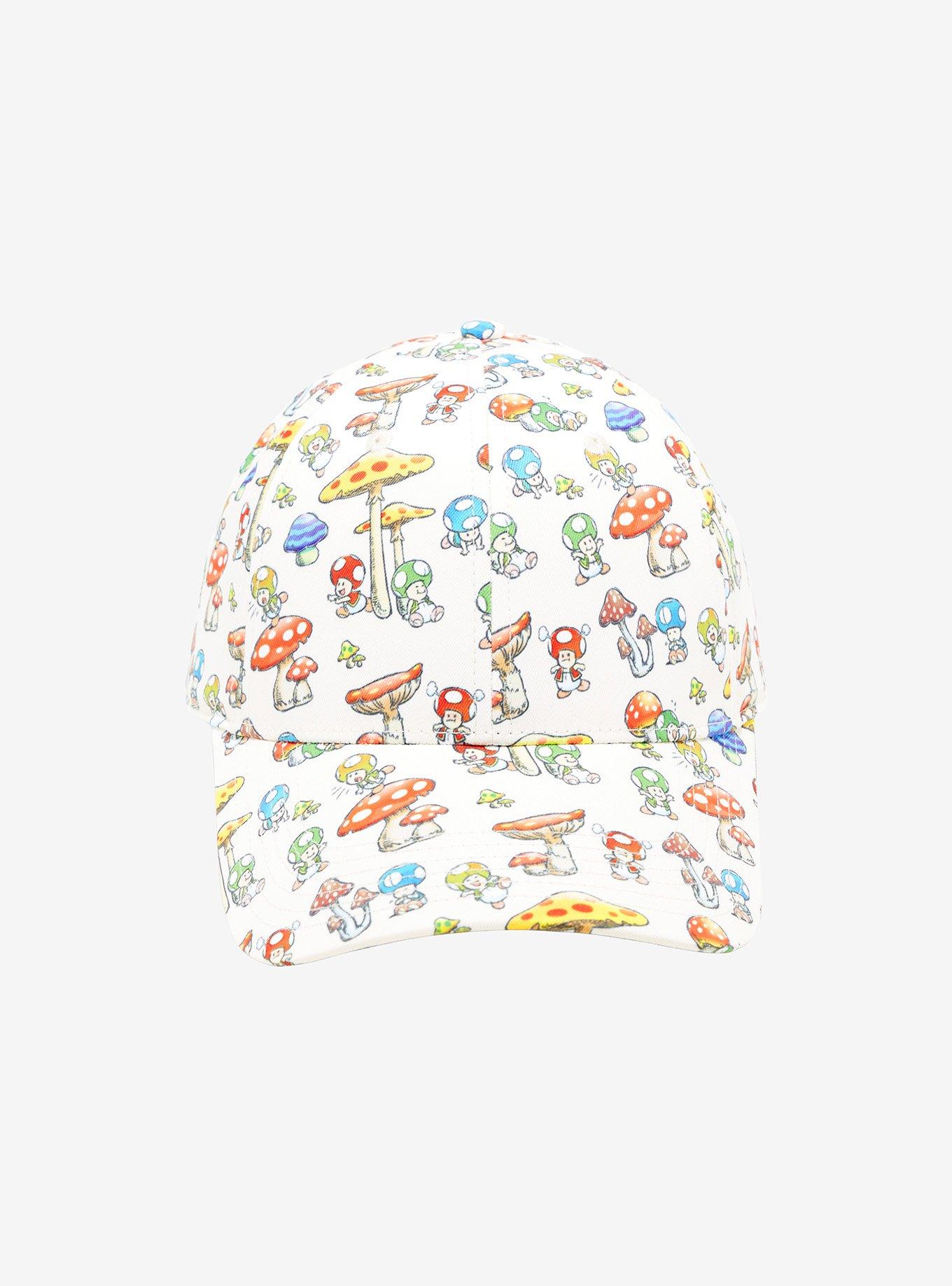 Super Mario Bros. Mushrooms & Toads Dad Cap, , alternate