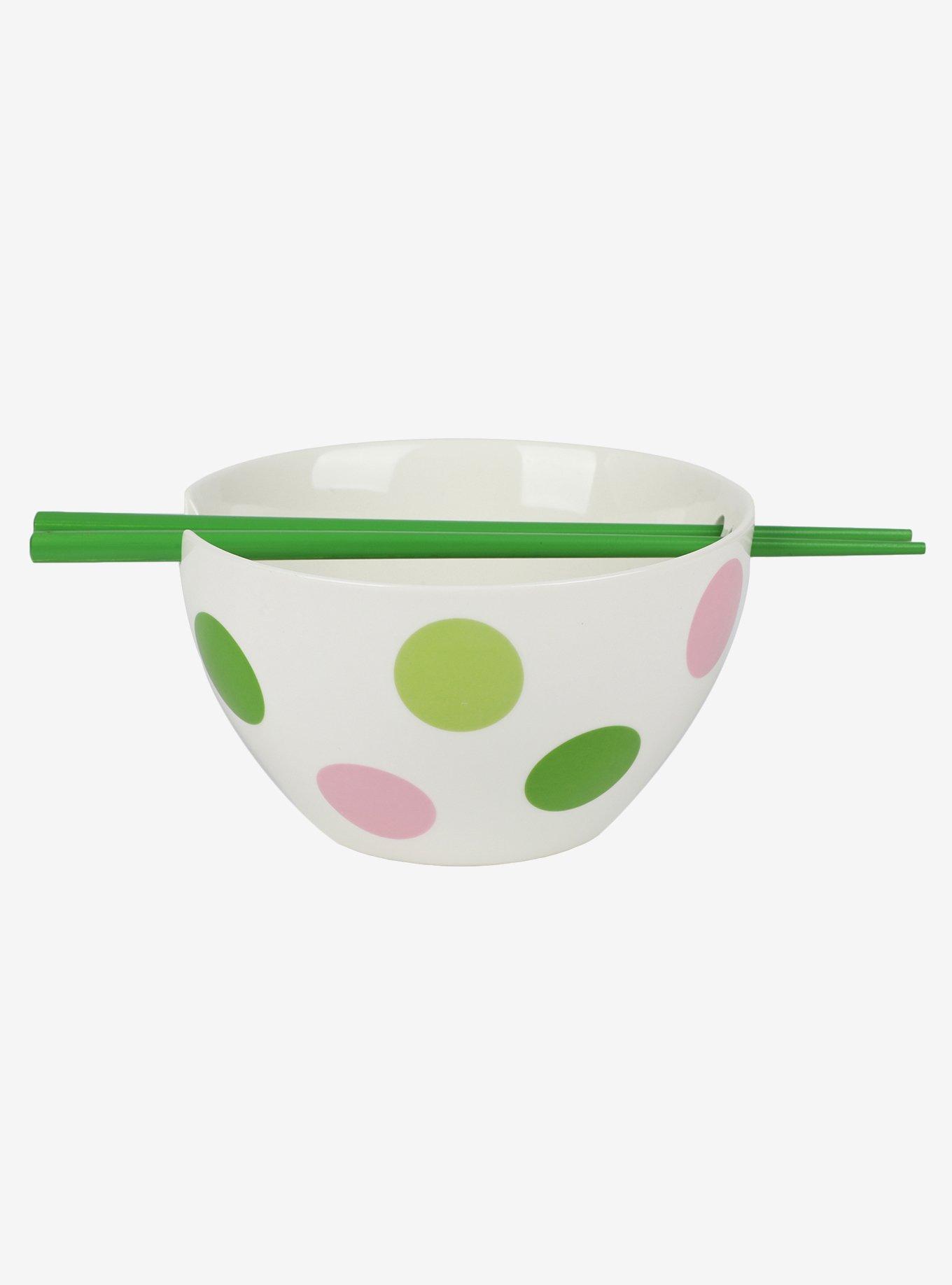 Keroppi Ramen Bowl With Chopsticks, , alternate