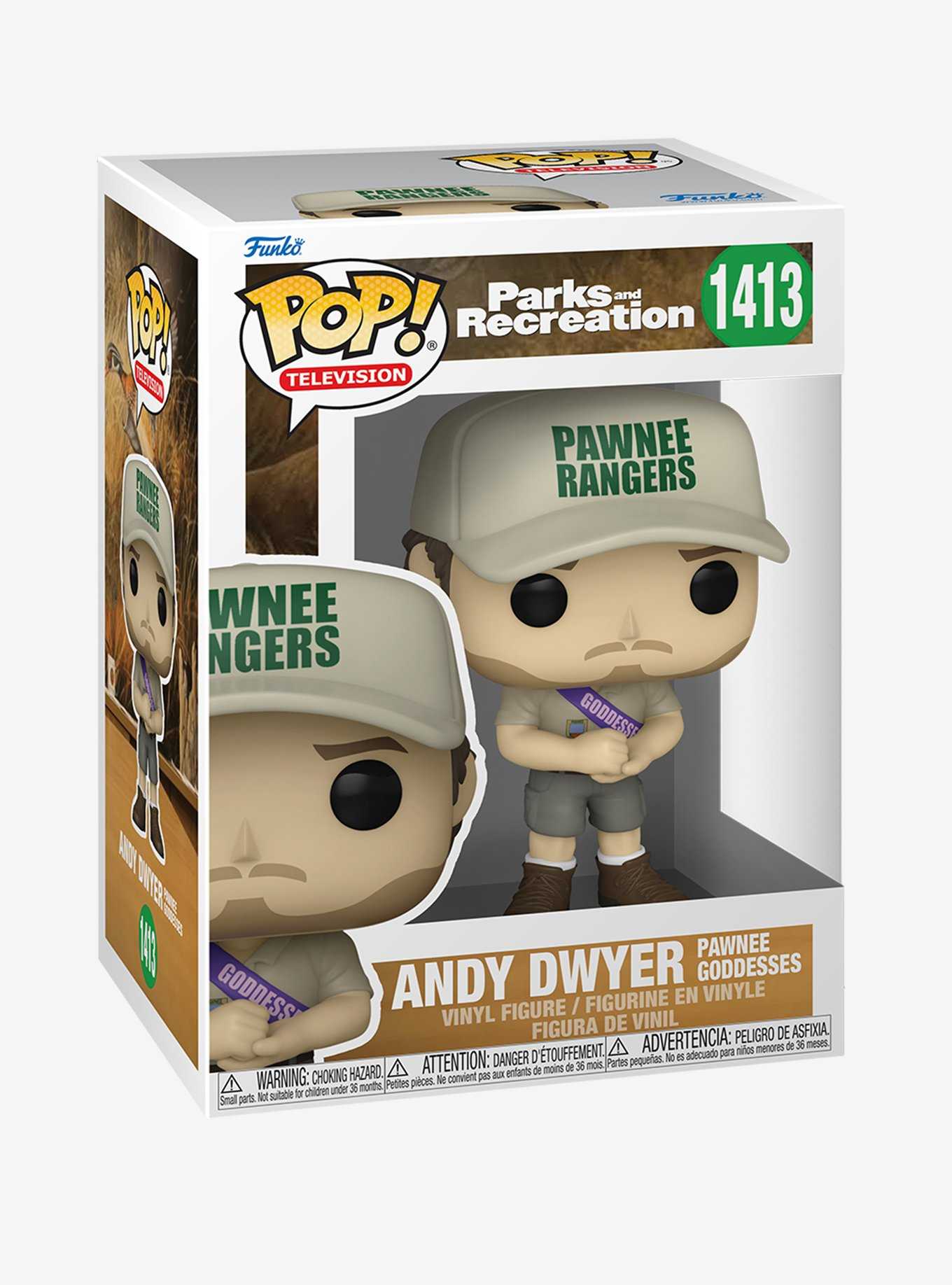 Funko Parks And Recreation Pop! Television Andy Dwyer Pawnee Goddesses Vinyl Figure, , hi-res