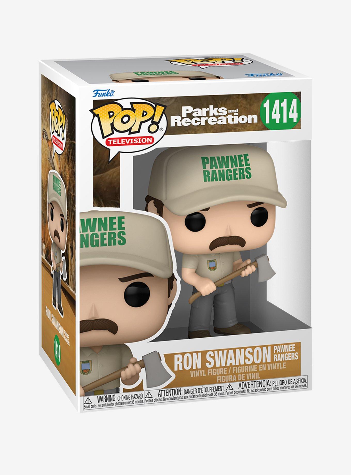 Funko Parks And Recreation Pop! Television Ron Swanson Pawnee Rangers Vinyl Figure, , alternate