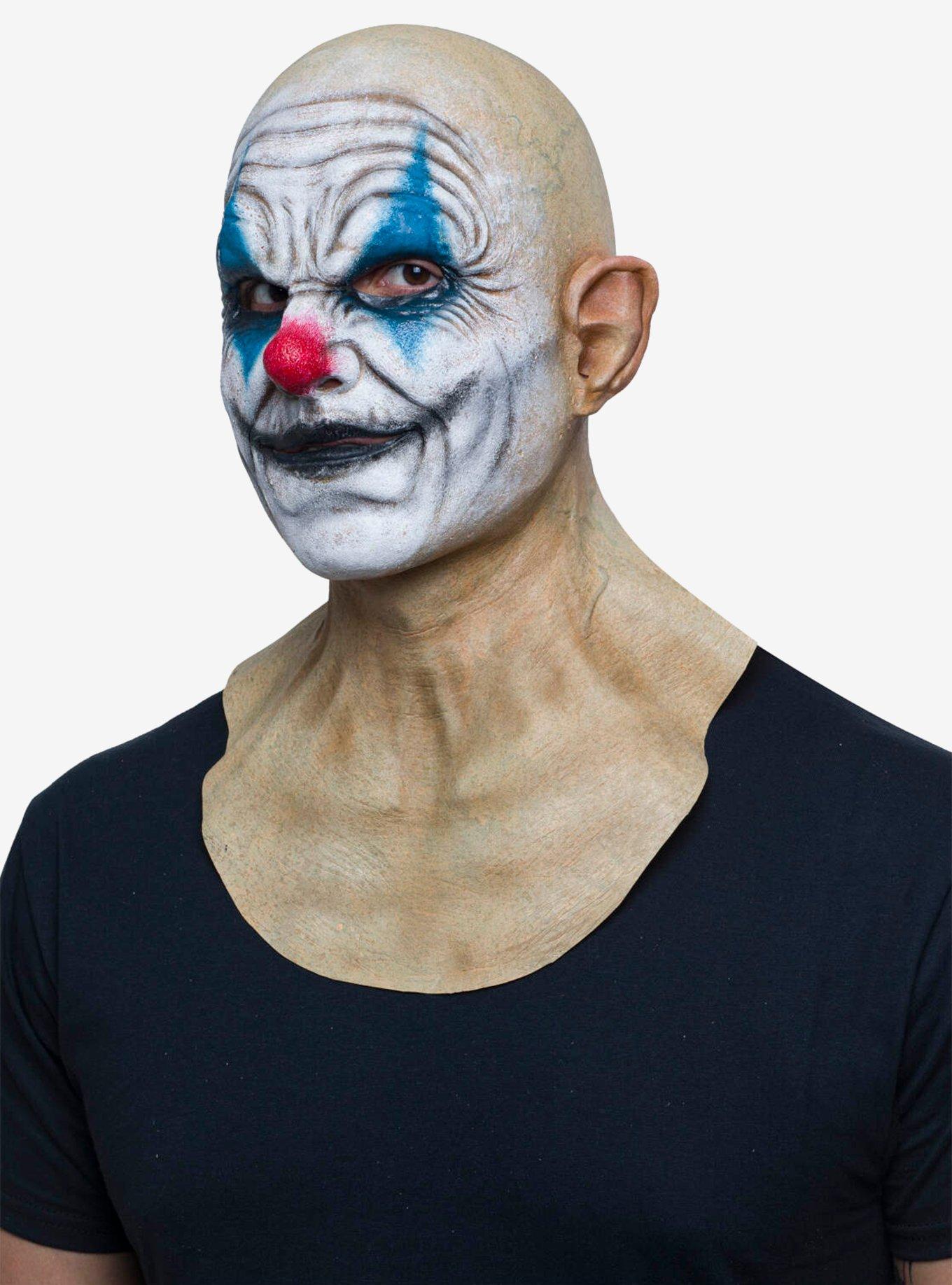 Psycho Clown Latex Mask, , hi-res
