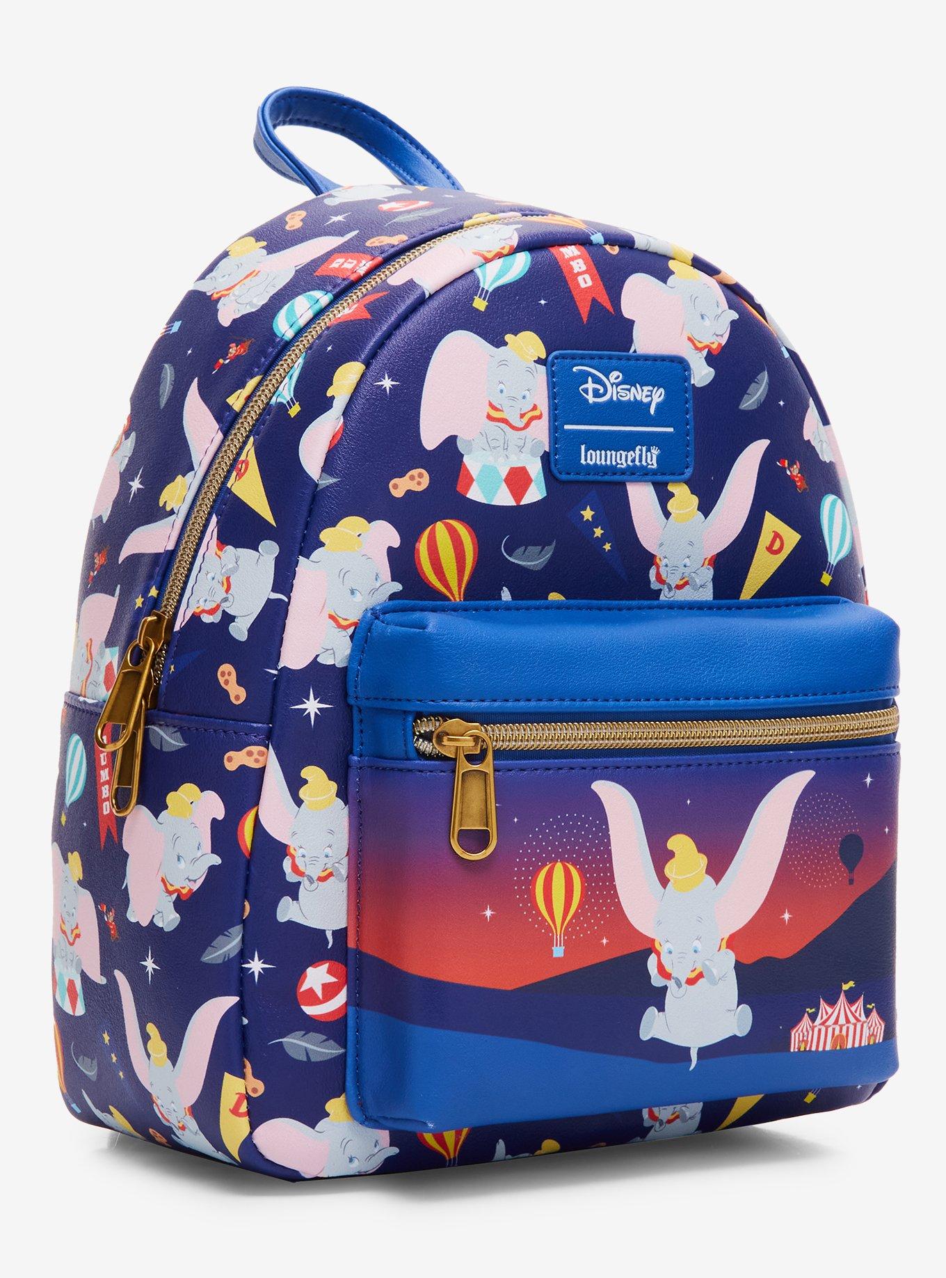Loungefly Disney Dumbo Circus Icons Mini Backpack, , alternate