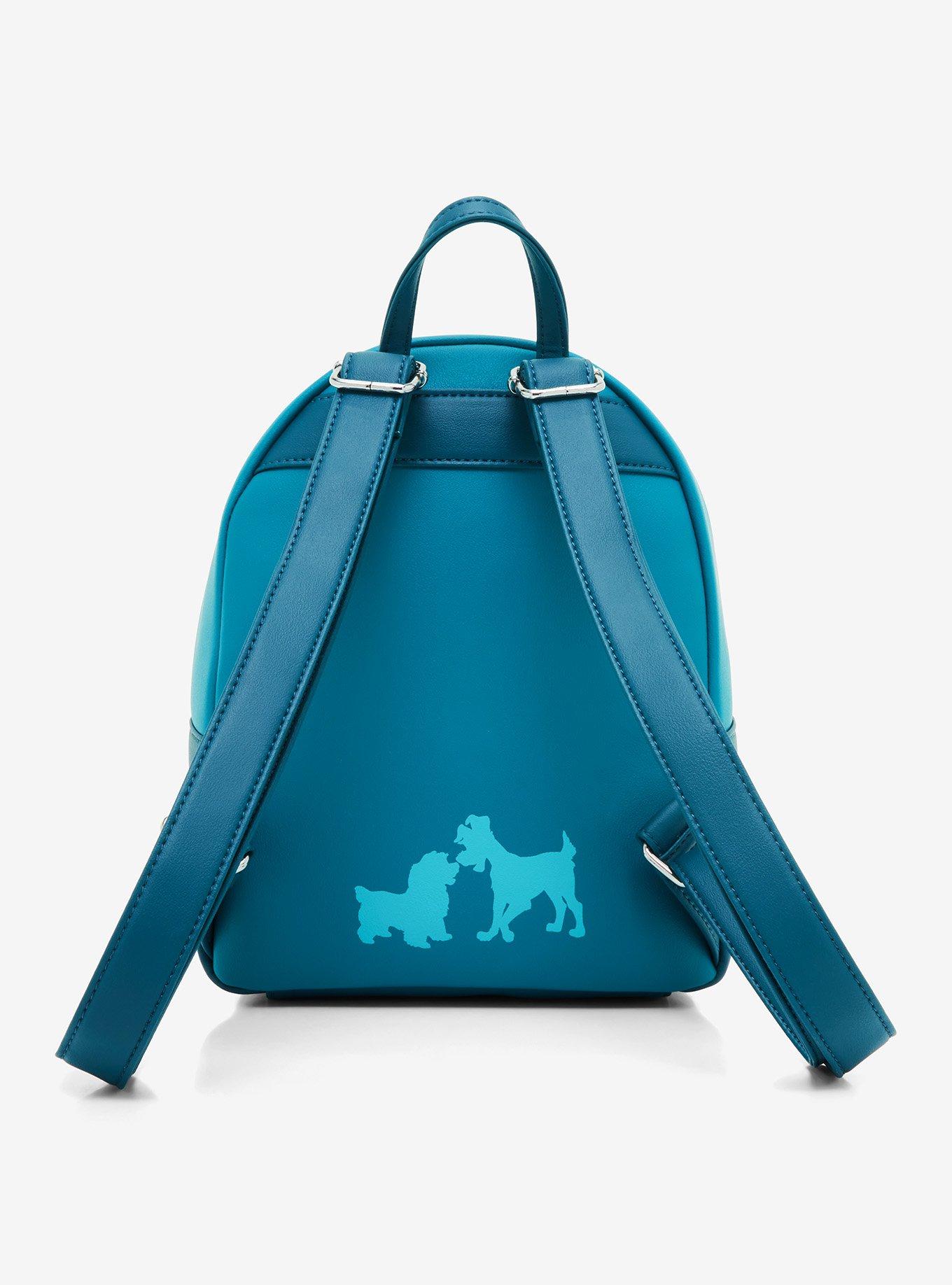 Loungefly Disney Lady And The Tramp Mistletoe Mini Backpack, , alternate