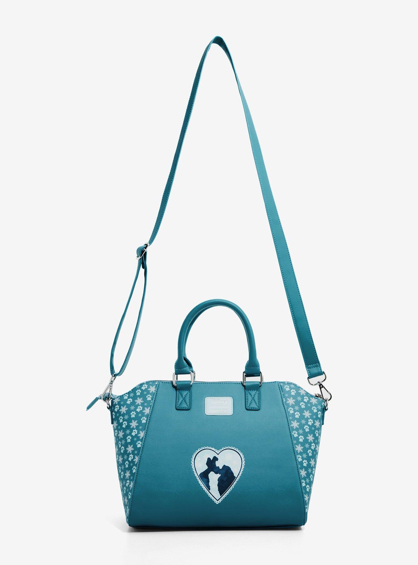 Loungefly Disney Lady And The Tramp Holiday Hug Satchel Bag, , alternate