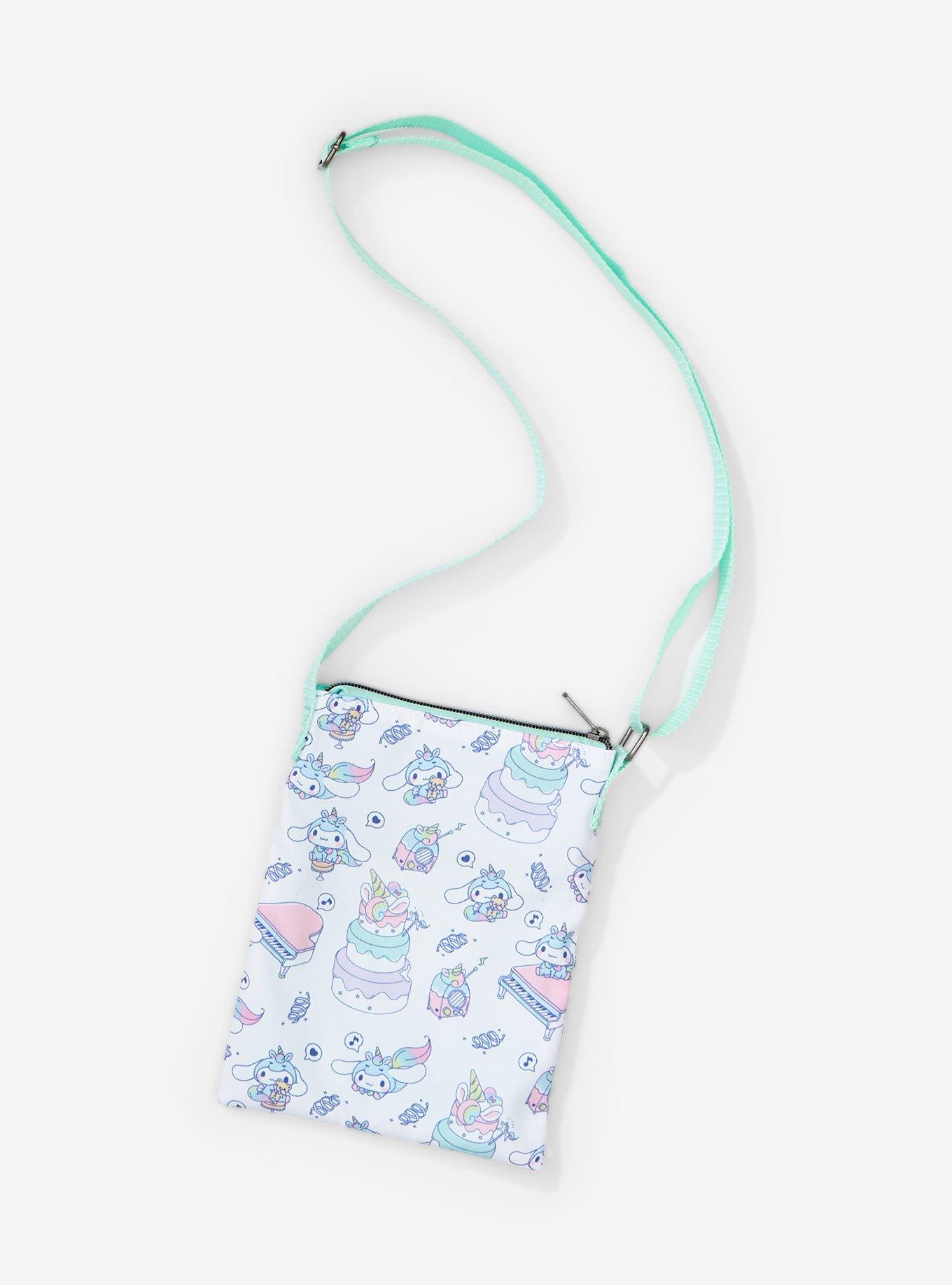 Loungefly Cinnamoroll Unicorn Passport Crossbody Bag, , alternate