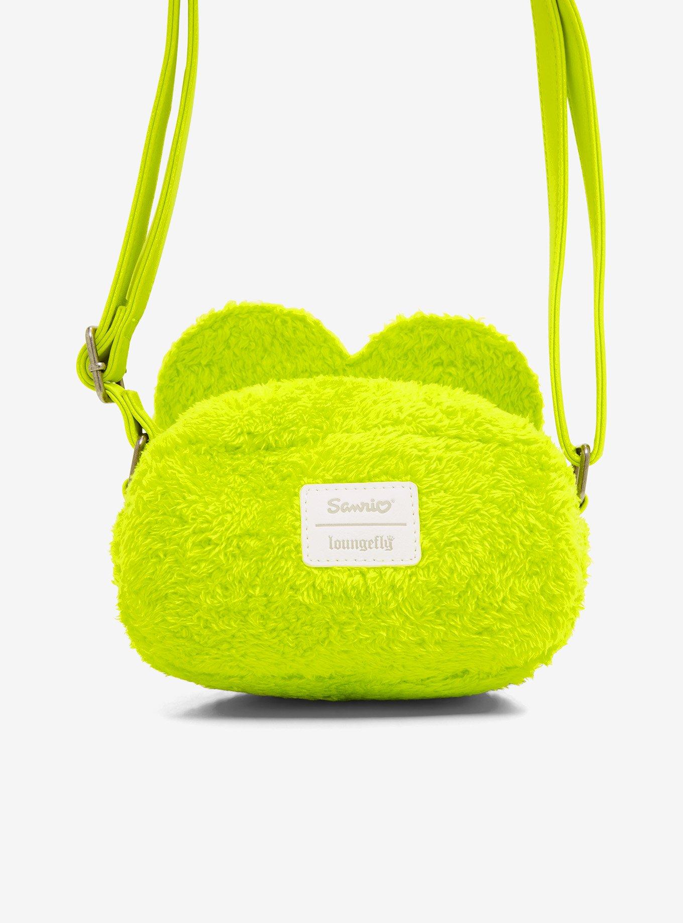 Loungefly Keroppi Plush Figural Crossbody Bag, , alternate