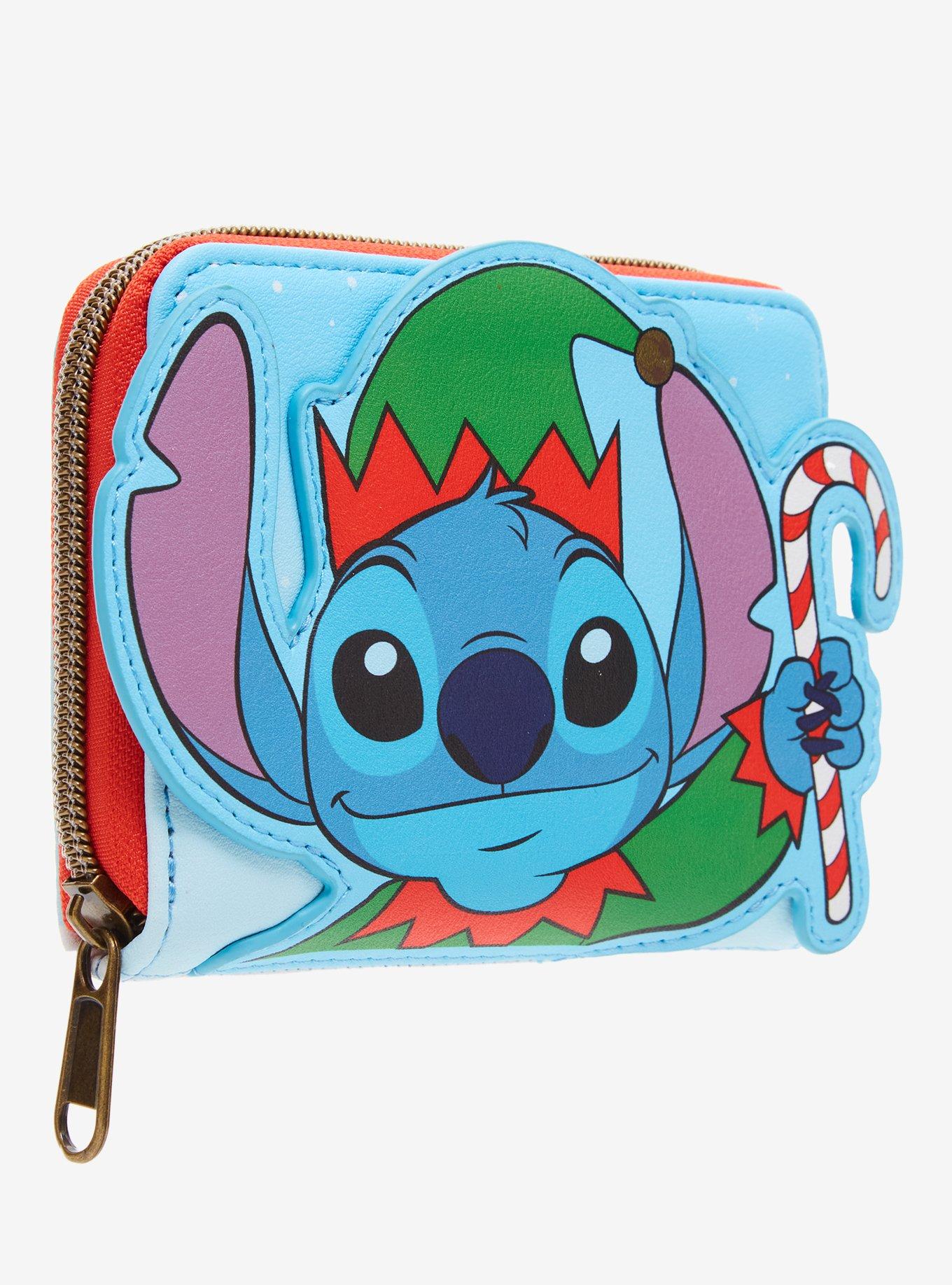 Disney Lilo & Stitch Elf Stitch Mini Zipper Wallet, , alternate
