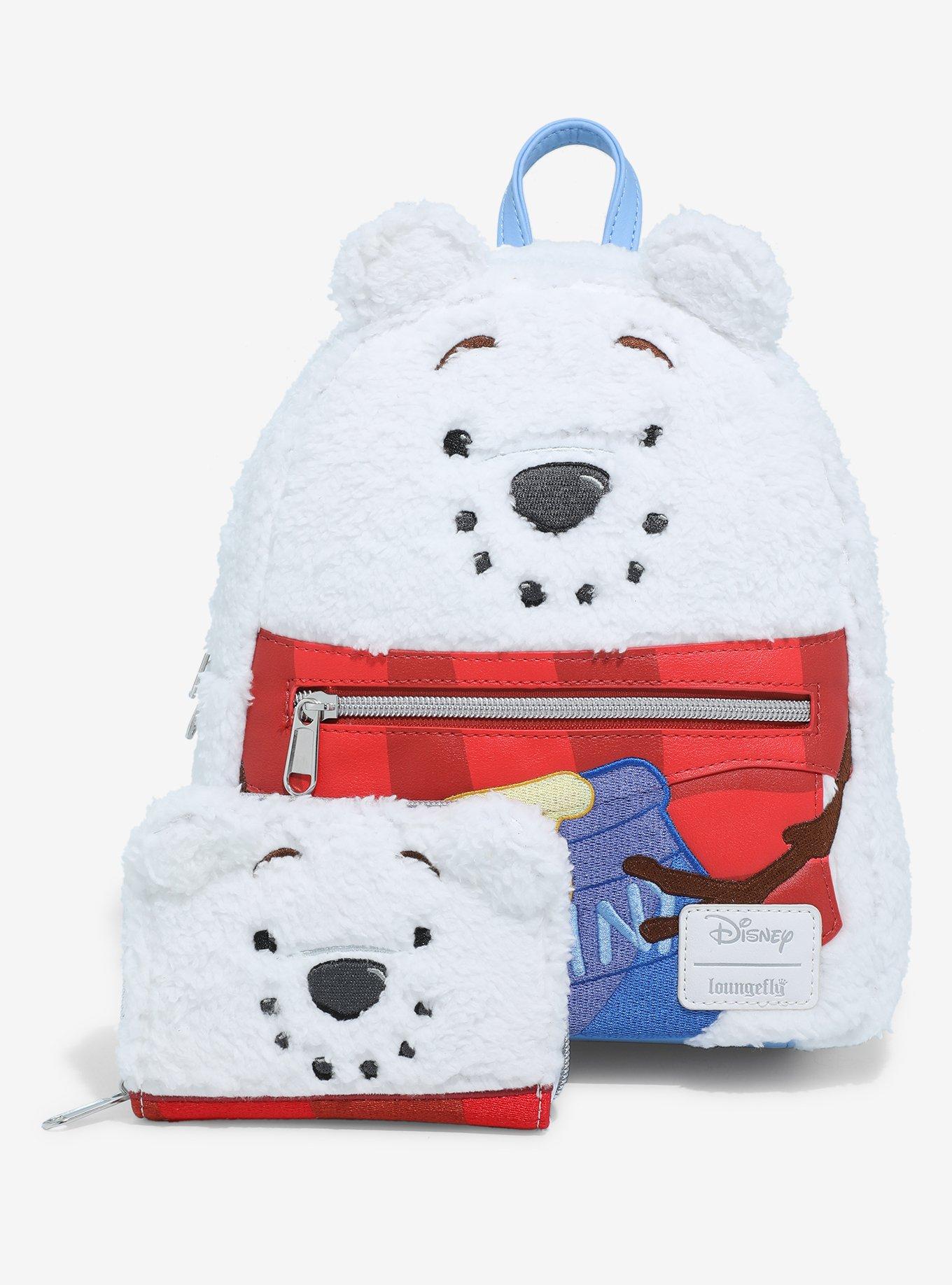 Loungefly Disney Winnie The Pooh Snowman Mini Zipper Wallet, , alternate