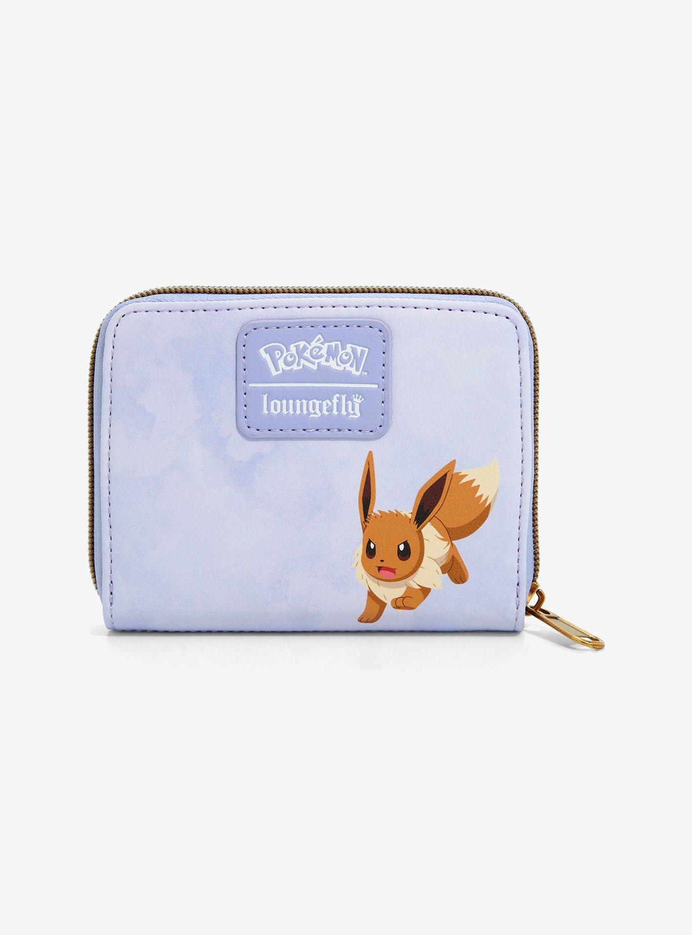 Loungefly Pokemon Eeveelutions Mini Zipper Wallet, , alternate