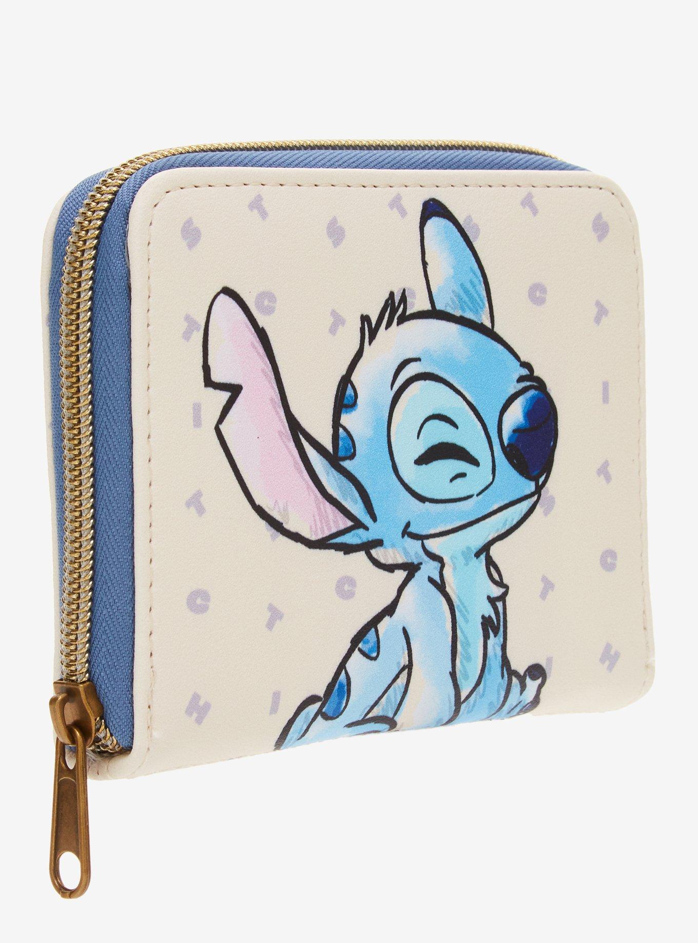 Loungefly Disney Lilo & Stitch Letters Mini Zip Wallet, , alternate