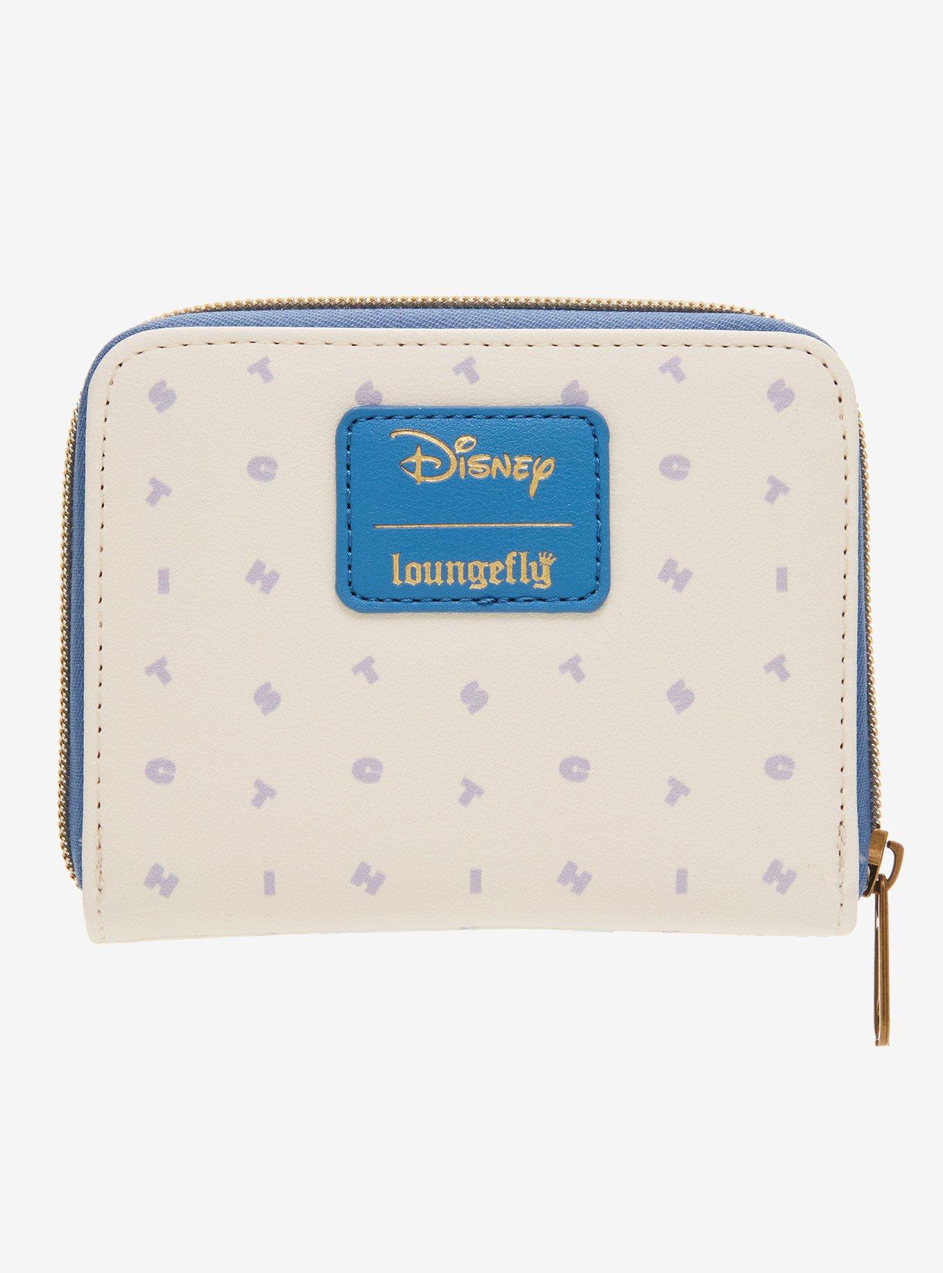 Loungefly Disney Lilo & Stitch Letters Mini Zip Wallet, , alternate