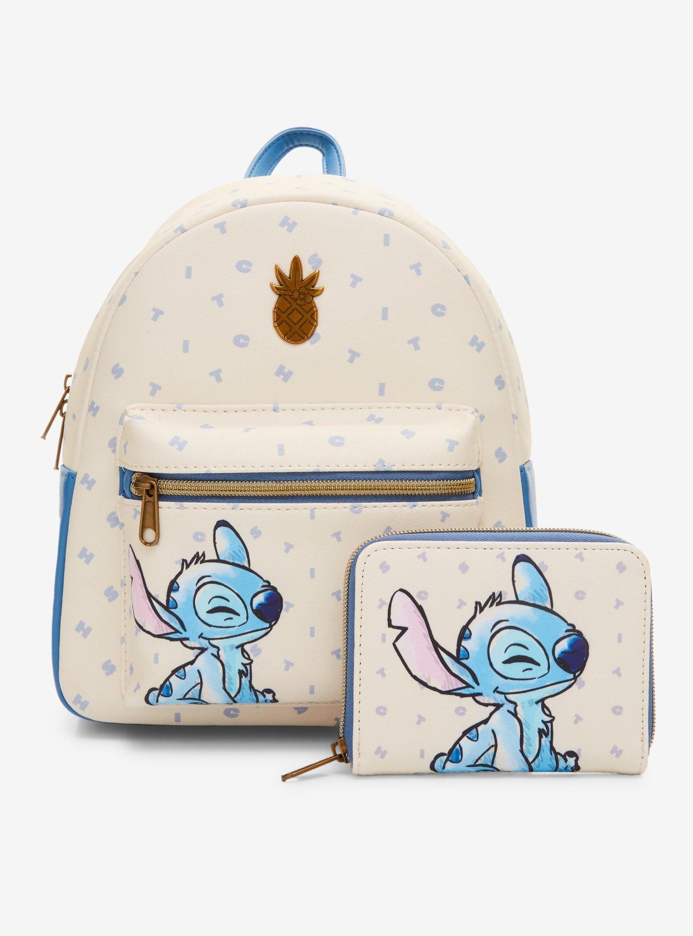 Loungefly Disney Lilo & Stitch Letters Mini Zip Wallet, , alternate