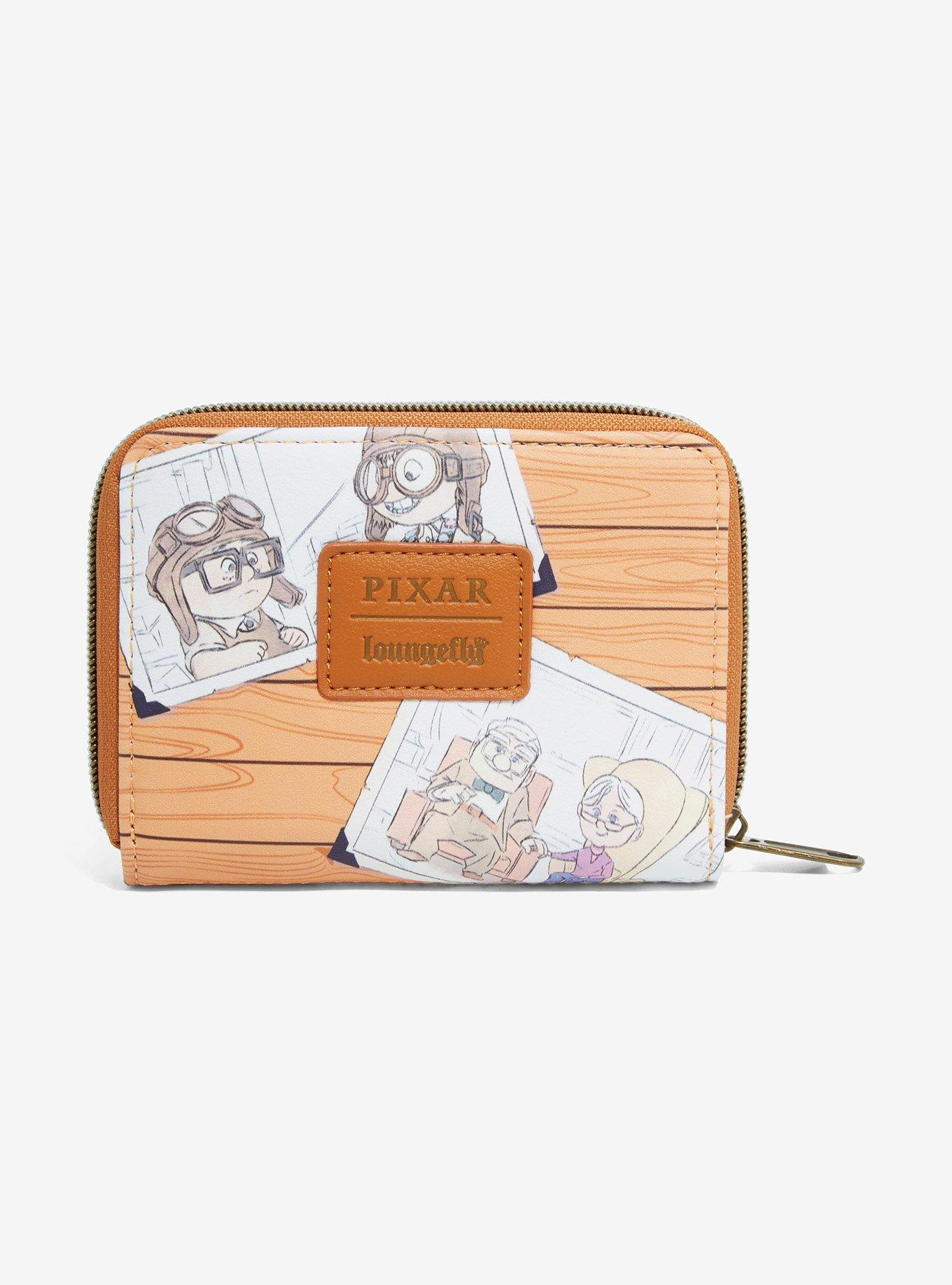Loungefly Disney Pixar Up Carl & Ellie Photos Mini Zipper Wallet, , hi-res