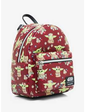 Loungefly Star Wars Grogu & Flowers Mini Backpack, , hi-res