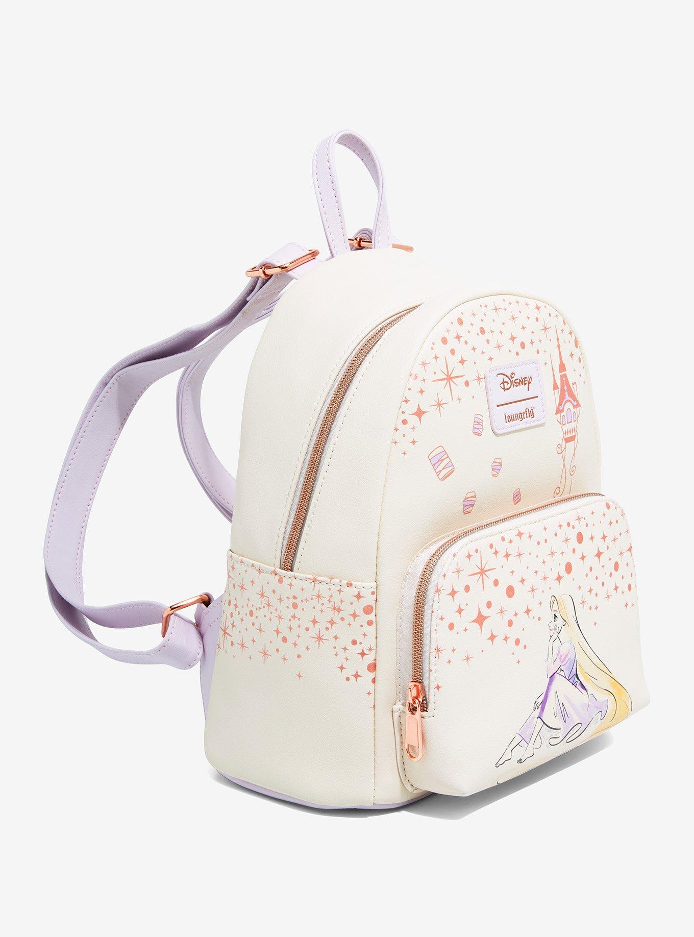 Loungefly Disney Tangled Rapunzel Stars Mini Backpack, , alternate