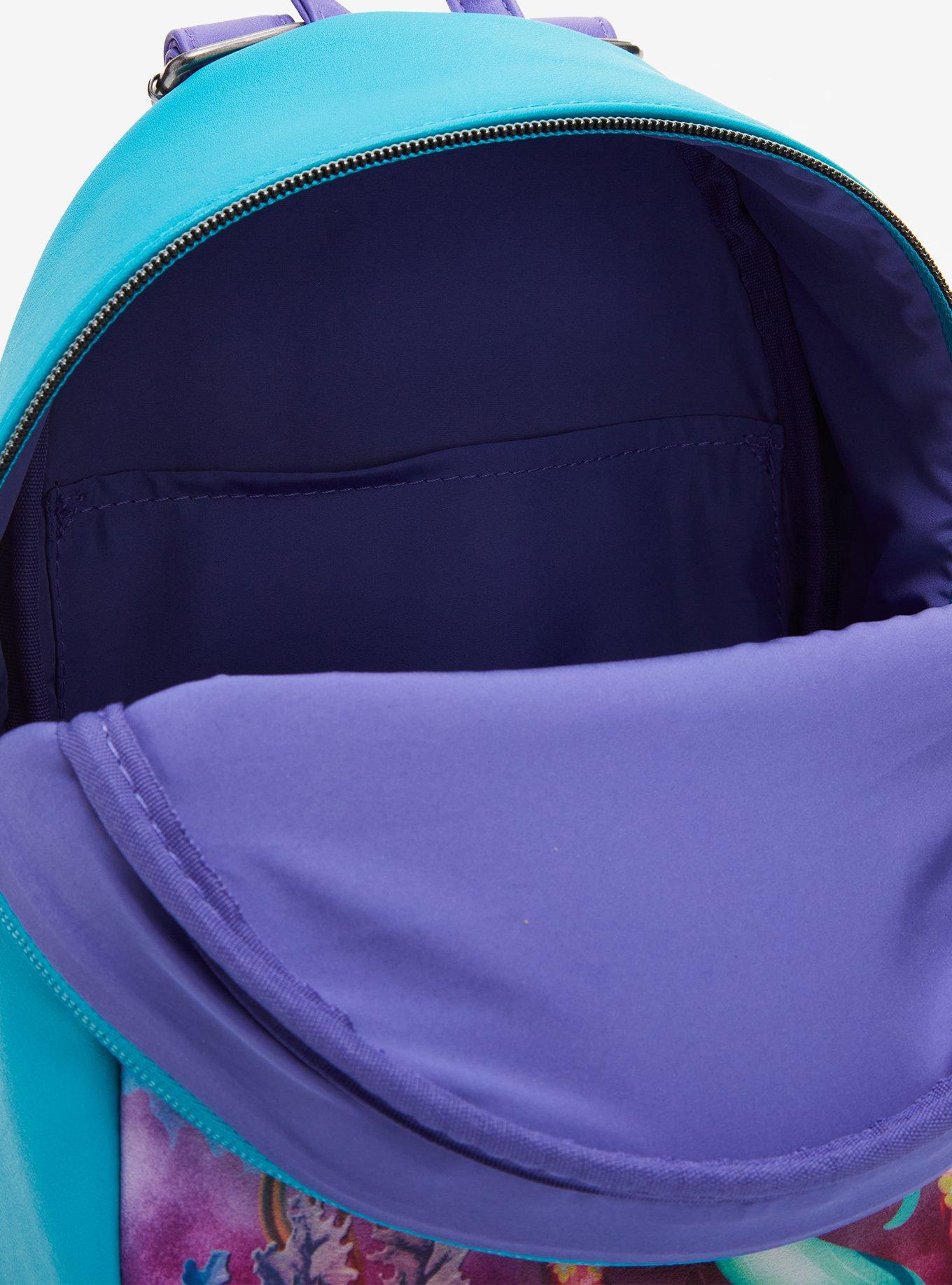 Loungefly Disney The Little Mermaid Ariel Shell Mini Backpack, , alternate