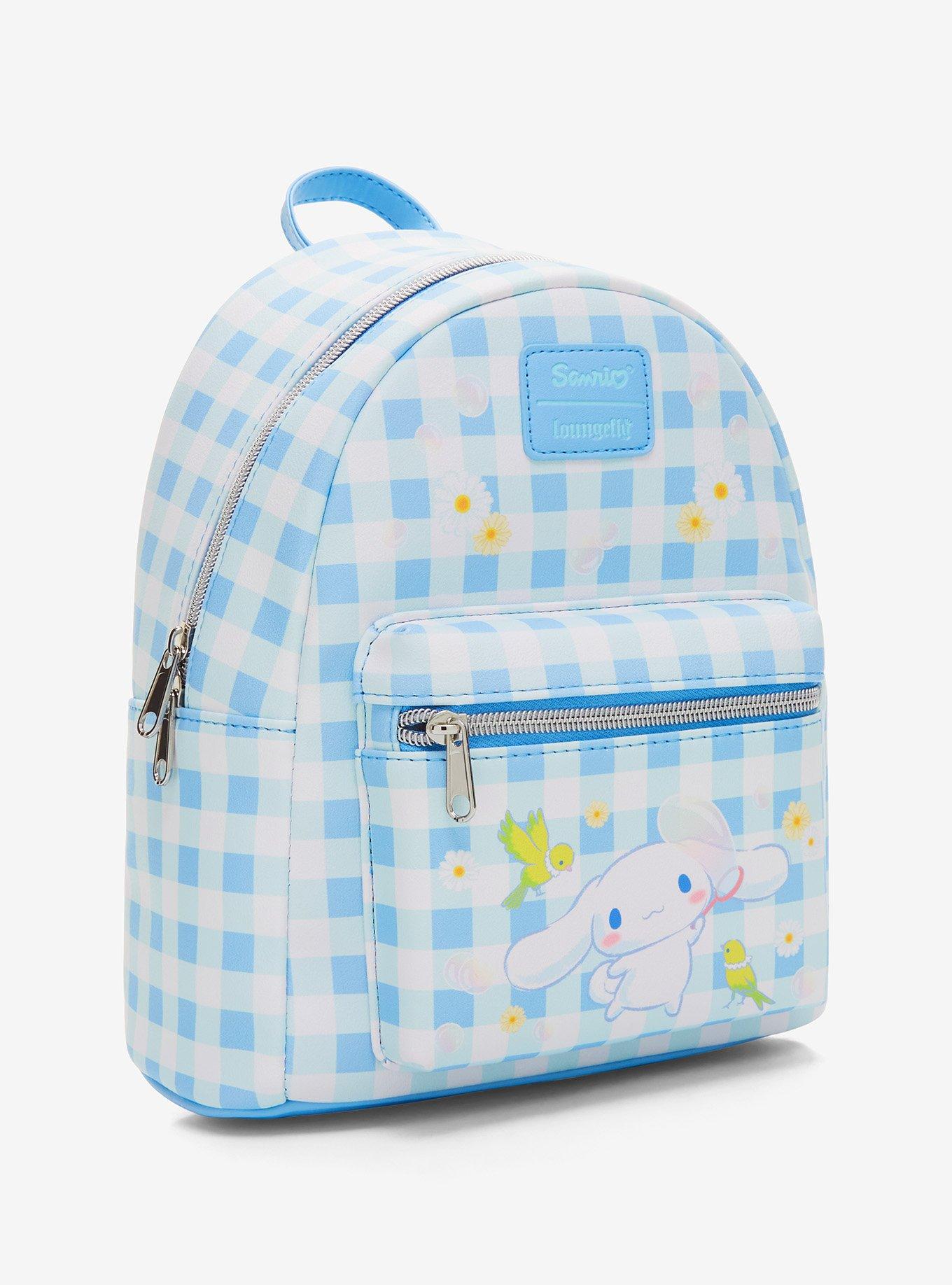 Loungefly Cinnamoroll Daisy Gingham Mini Backpack, , hi-res