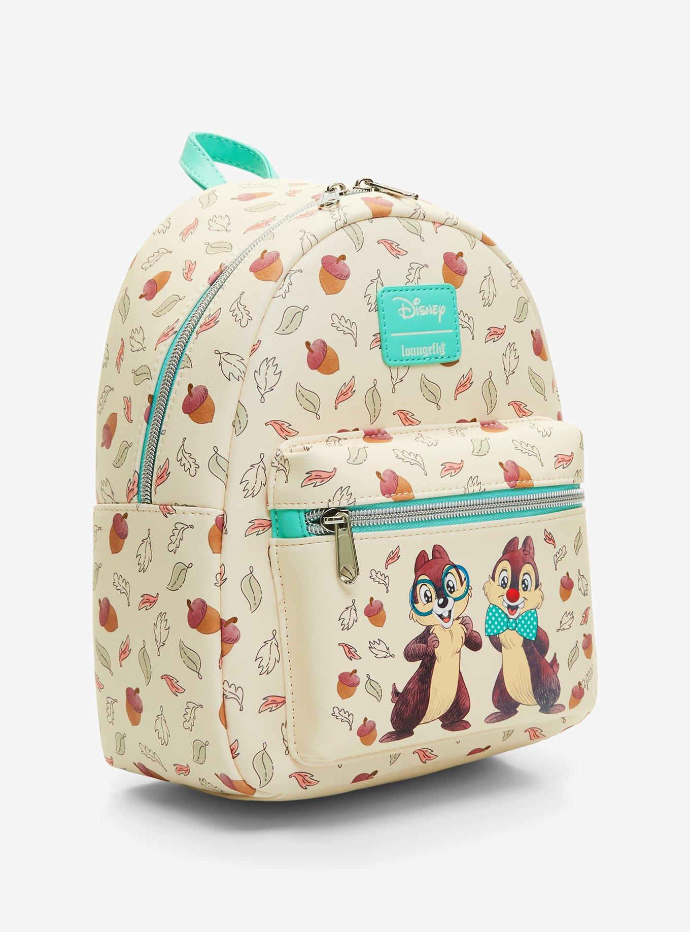 Loungefly Disney Chip 'N' Dale Acorn Dapper Mini Backpack, , alternate