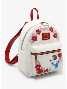 Loungefly Disney Snow White And The Seven Dwarfs Floral Mini Backpack, , hi-res