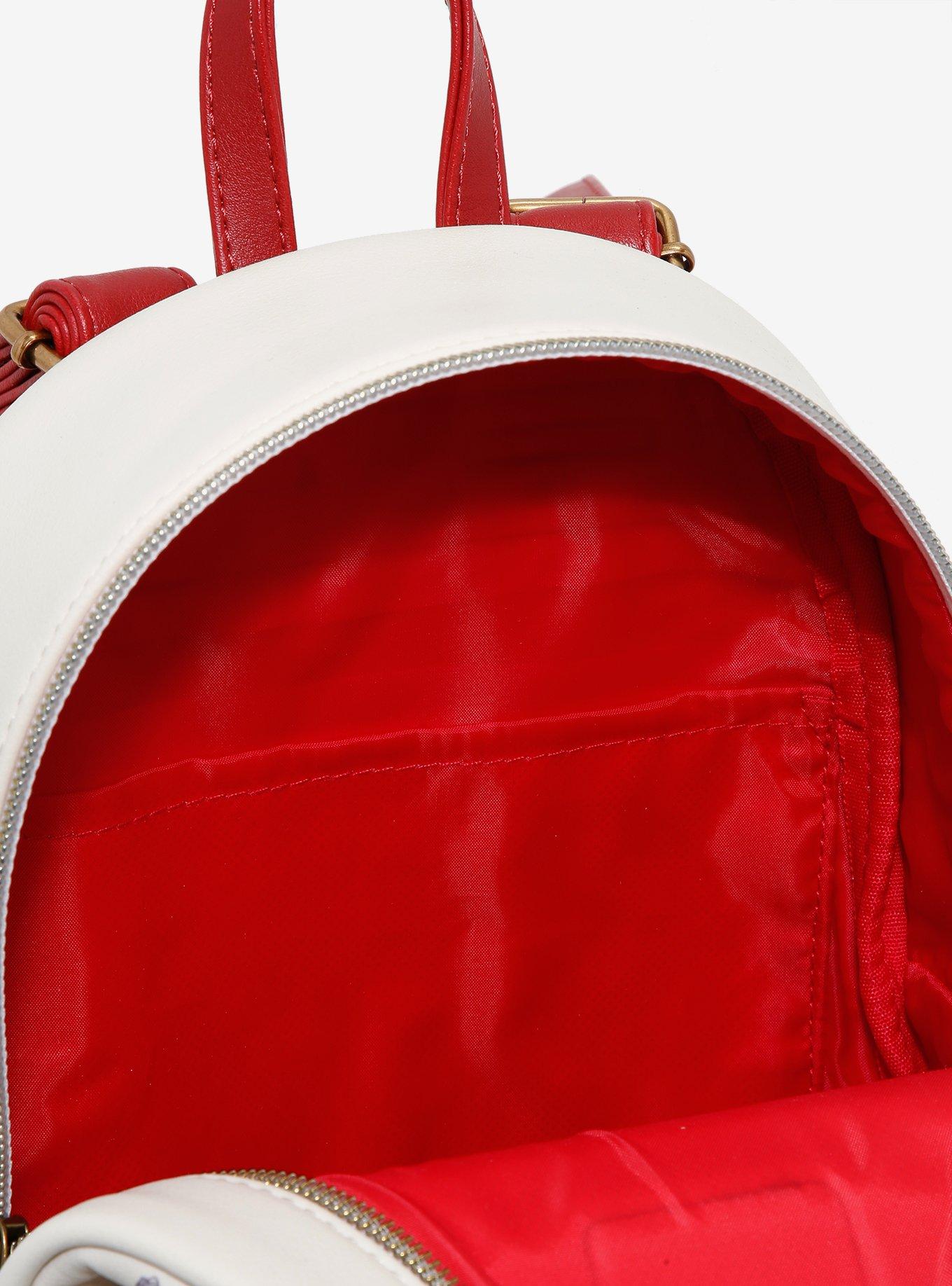 Loungefly Disney Snow White And The Seven Dwarfs Floral Mini Backpack, , alternate