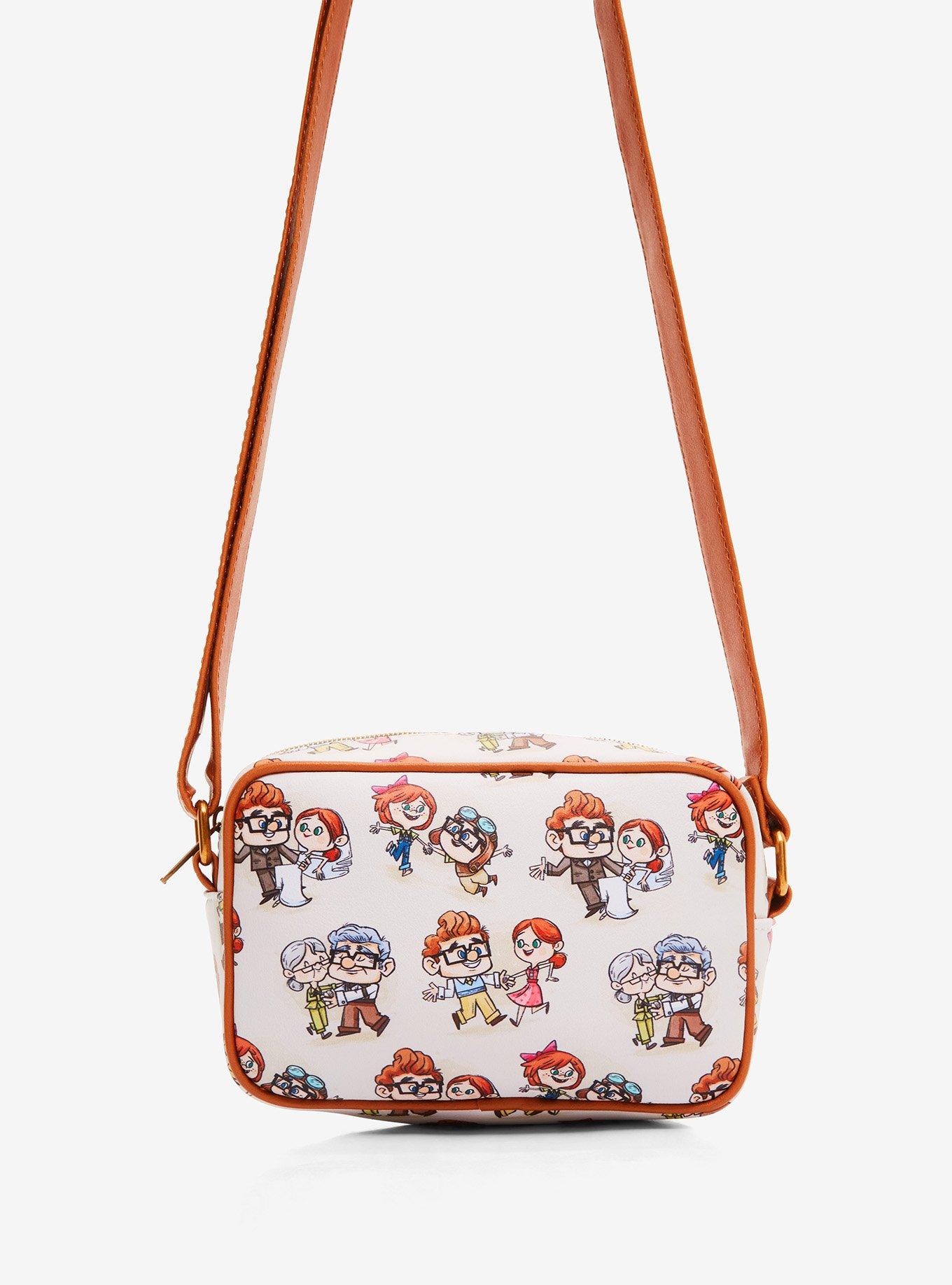 Loungefly Disney Pixar Up Carl & Ellie Crossbody Bag, , alternate