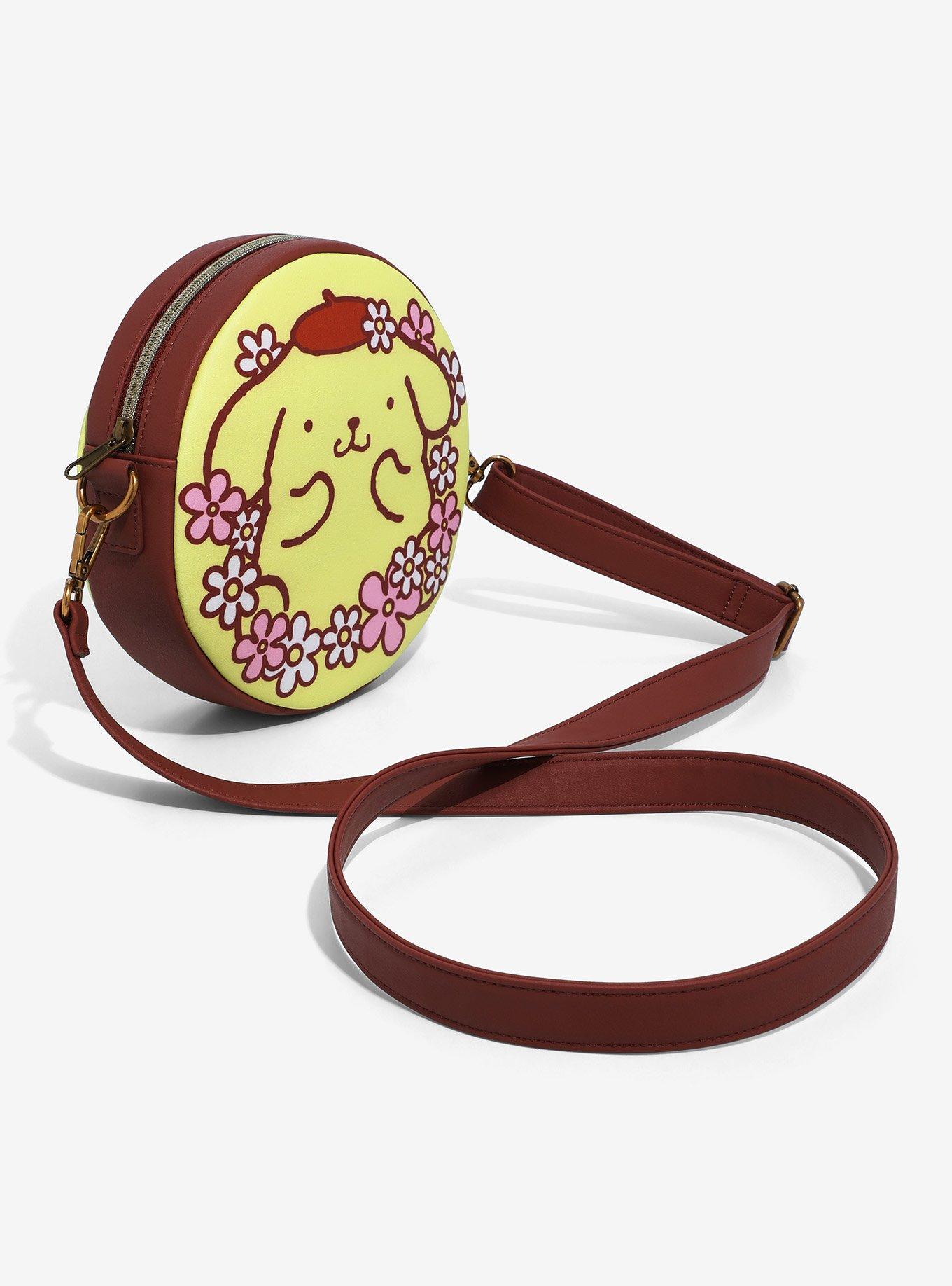 Loungefly Pompompurin & Flowers Crossbody Bag, , alternate