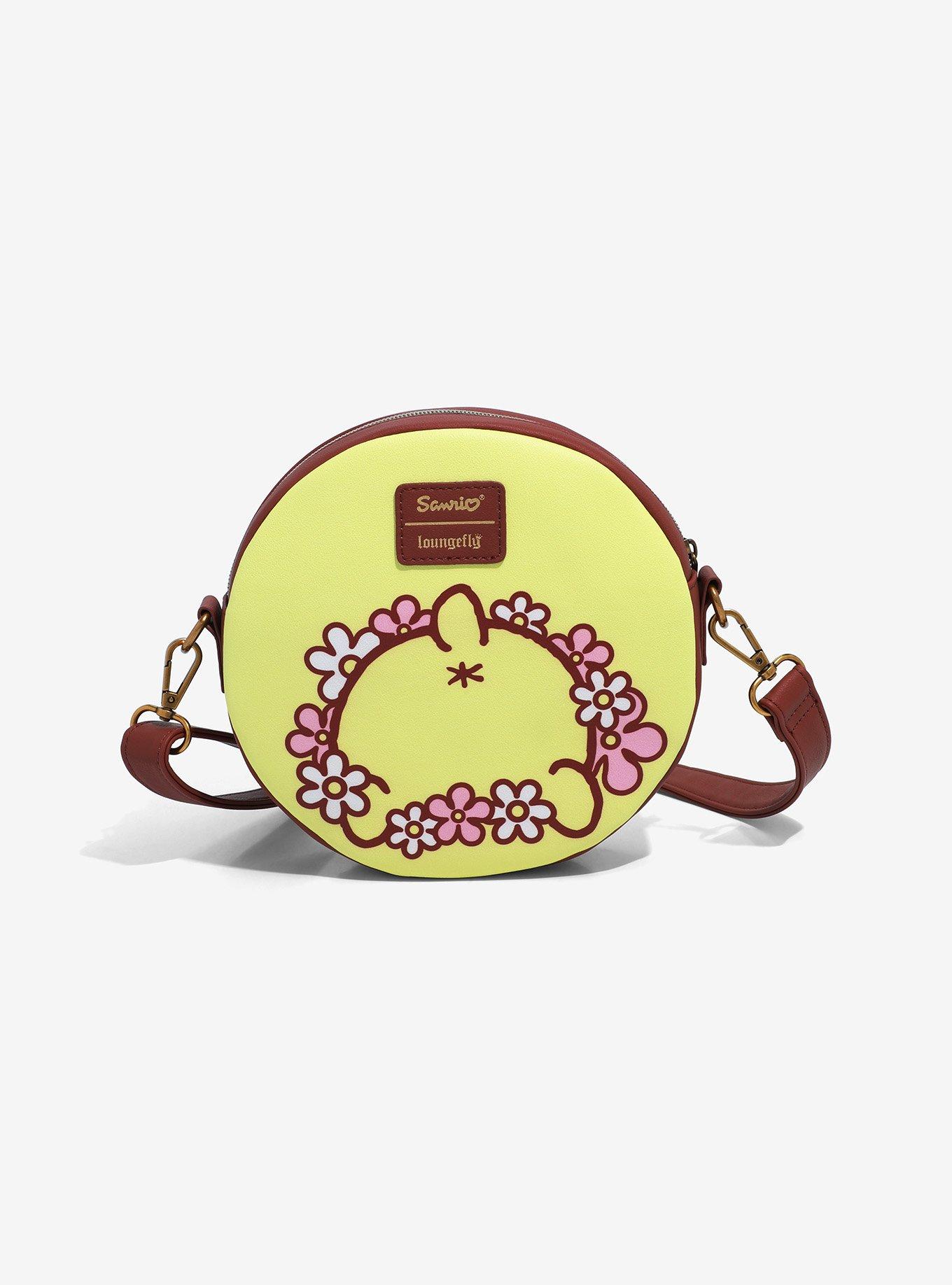 Loungefly Pompompurin & Flowers Crossbody Bag, , alternate