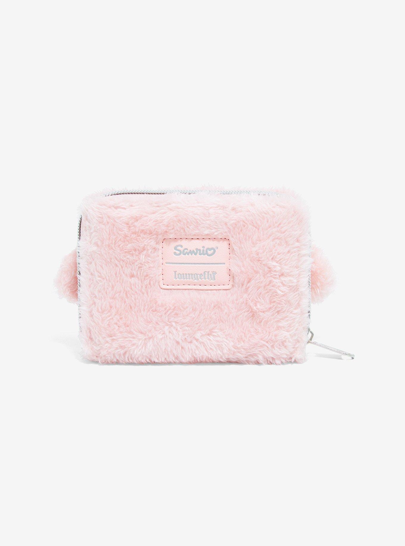 Loungefly My Melody Fuzzy Mini Zipper Wallet, , alternate