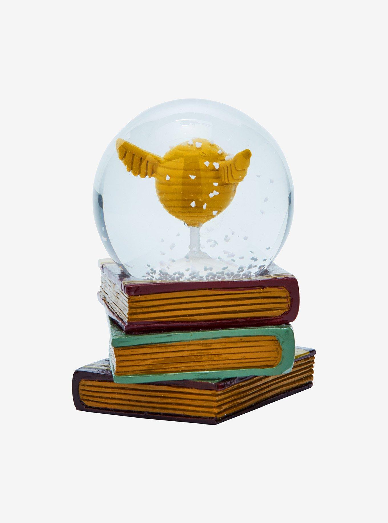 Harry Potter Book Stack Golden Snitch Mini Snow Globe, , alternate