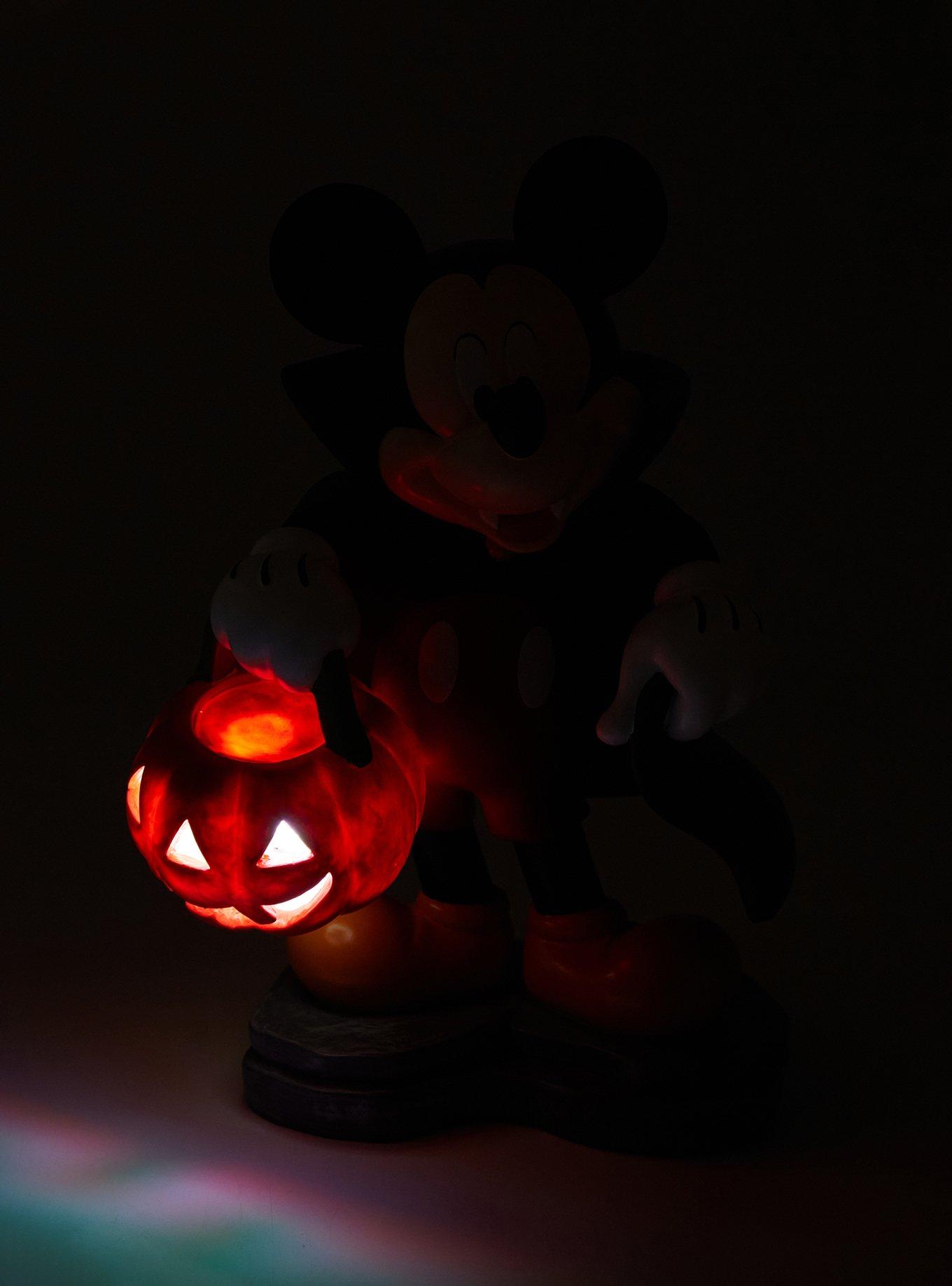 Disney Mickey Mouse Vampire Halloween Light-Up Garden Statue, , alternate