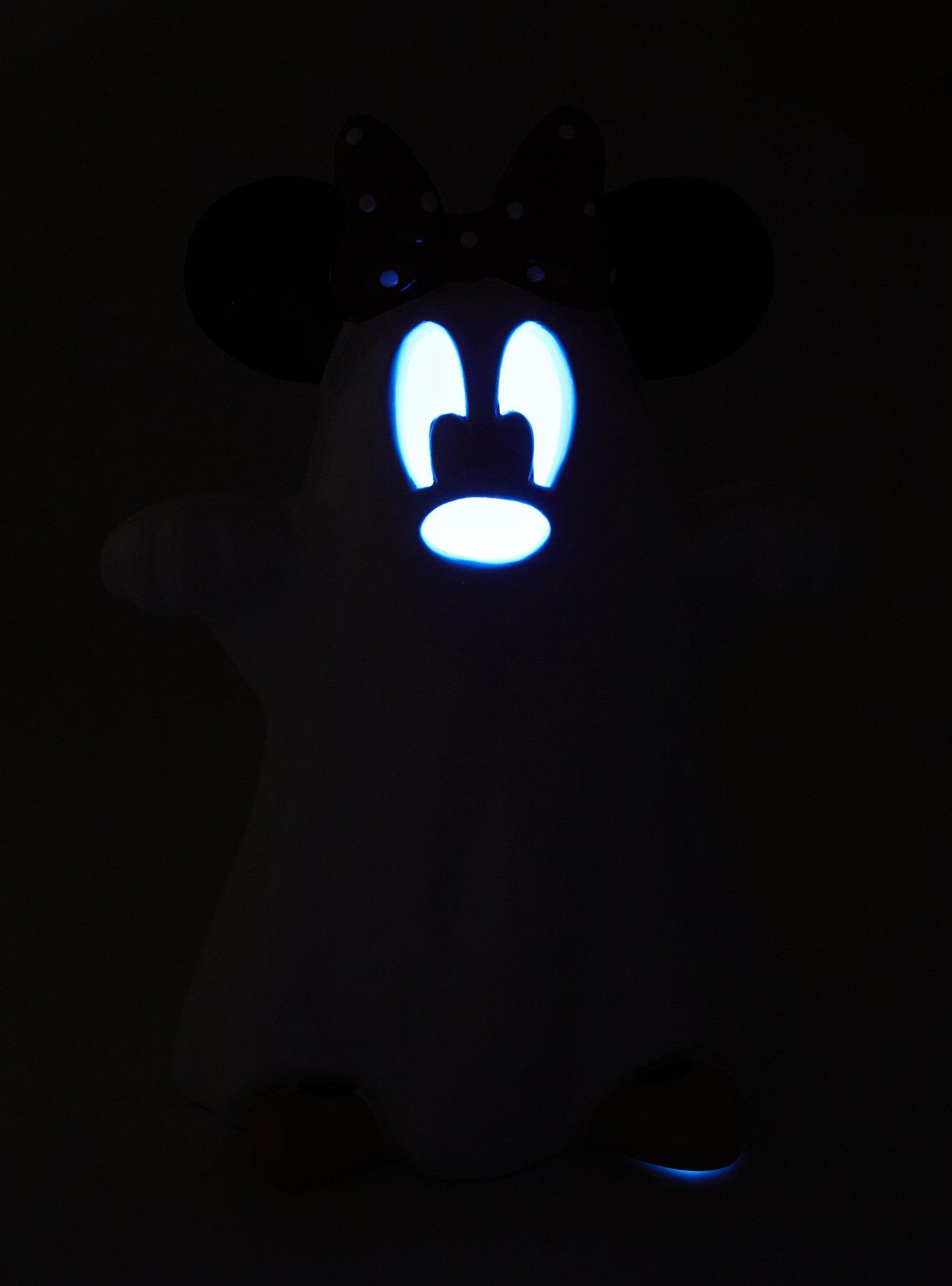 Disney Minnie Mouse Ghost Halloween Light-Up Garden Statue, , alternate